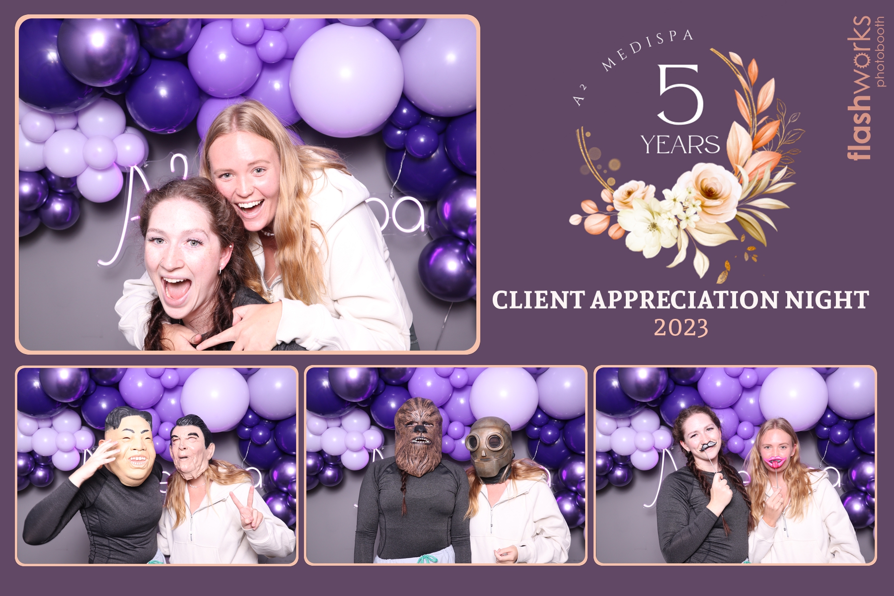 A Squared Medispa Client Appreciation | View more photos from the event at gallery.flashworksphotobooth.com/u/FlashworksPhotoboothInc/A-Squared-Medispa-Client-Appreciation