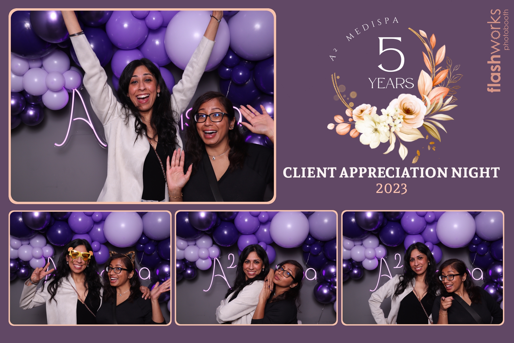 A Squared Medispa Client Appreciation | View more photos from the event at gallery.flashworksphotobooth.com/u/FlashworksPhotoboothInc/A-Squared-Medispa-Client-Appreciation