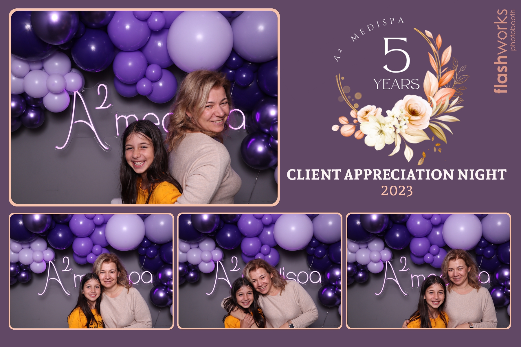 A Squared Medispa Client Appreciation | View more photos from the event at gallery.flashworksphotobooth.com/u/FlashworksPhotoboothInc/A-Squared-Medispa-Client-Appreciation