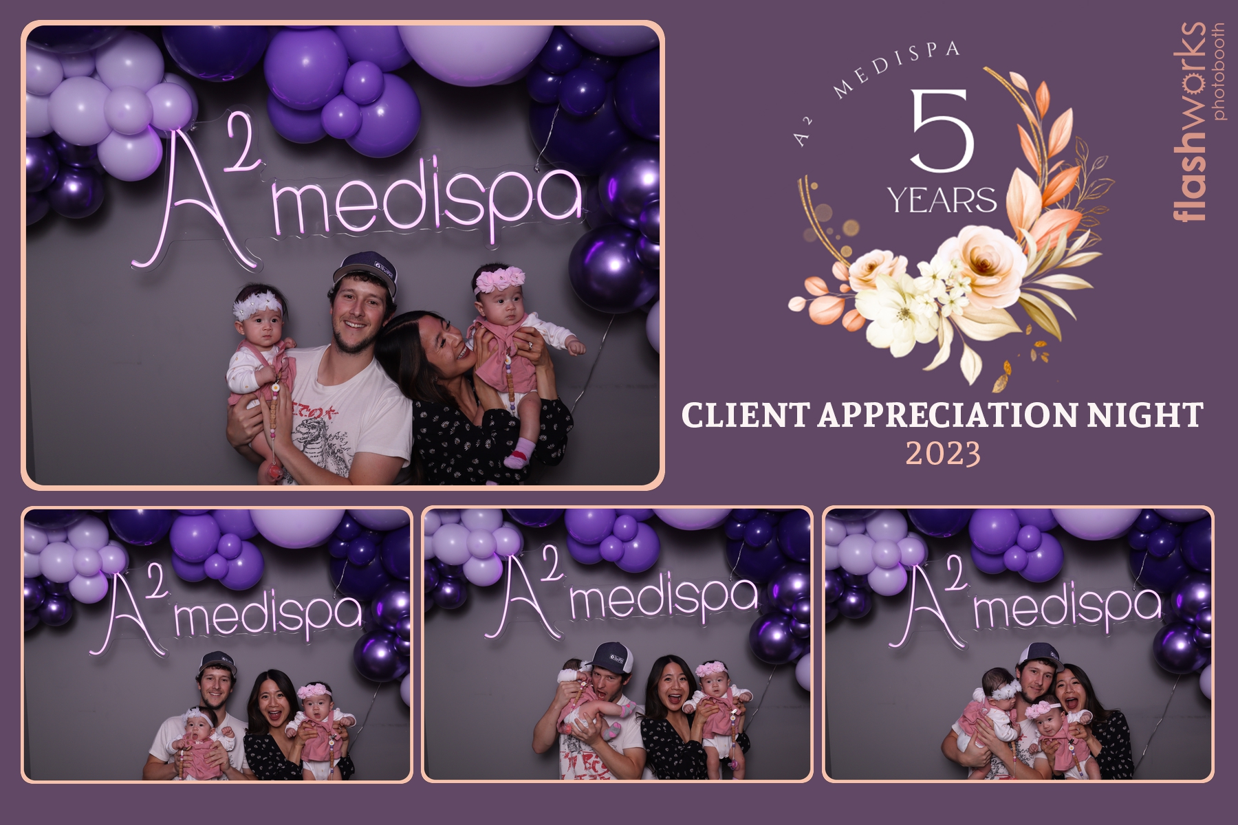 A Squared Medispa Client Appreciation | View more photos from the event at gallery.flashworksphotobooth.com/u/FlashworksPhotoboothInc/A-Squared-Medispa-Client-Appreciation
