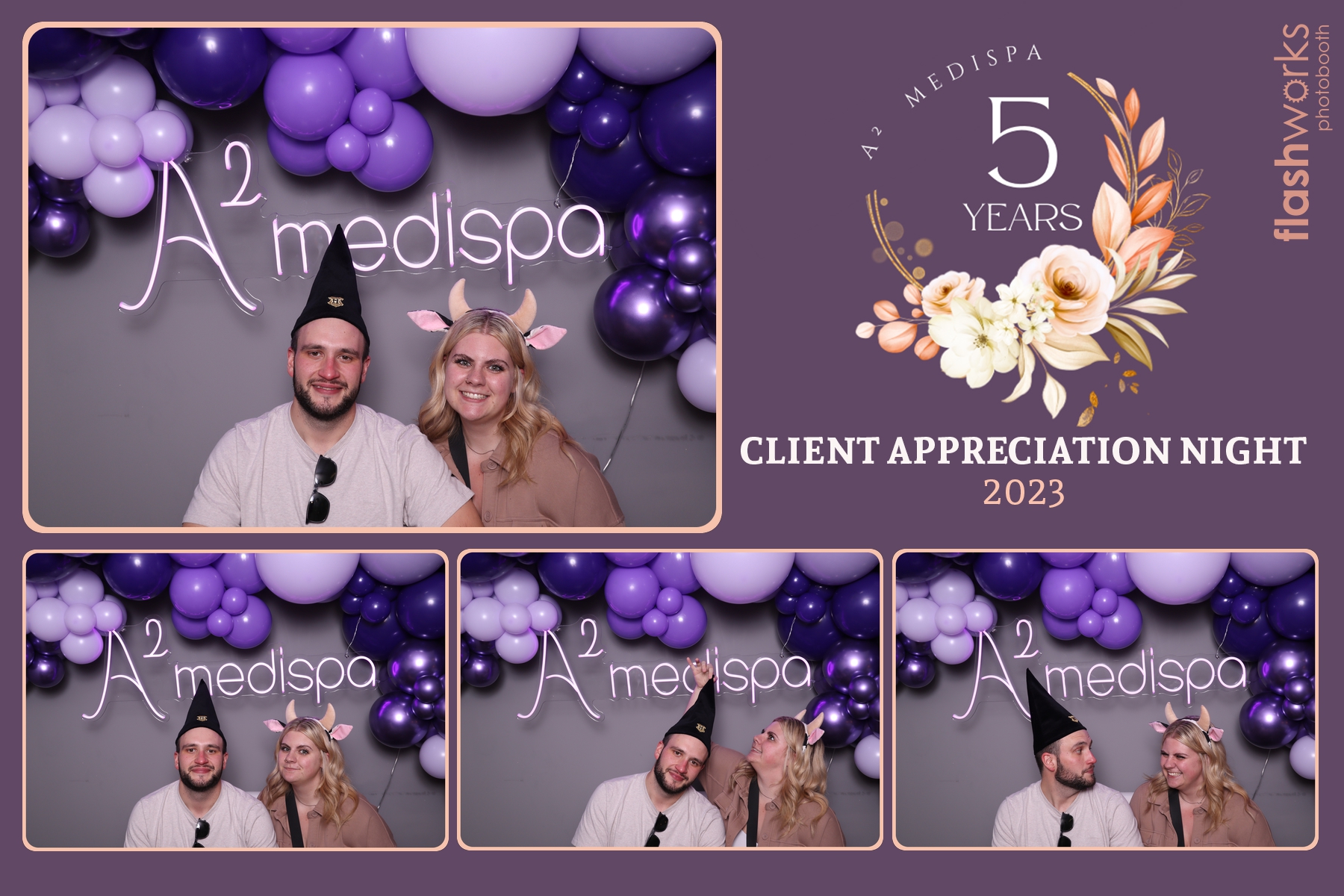 A Squared Medispa Client Appreciation | View more photos from the event at gallery.flashworksphotobooth.com/u/FlashworksPhotoboothInc/A-Squared-Medispa-Client-Appreciation