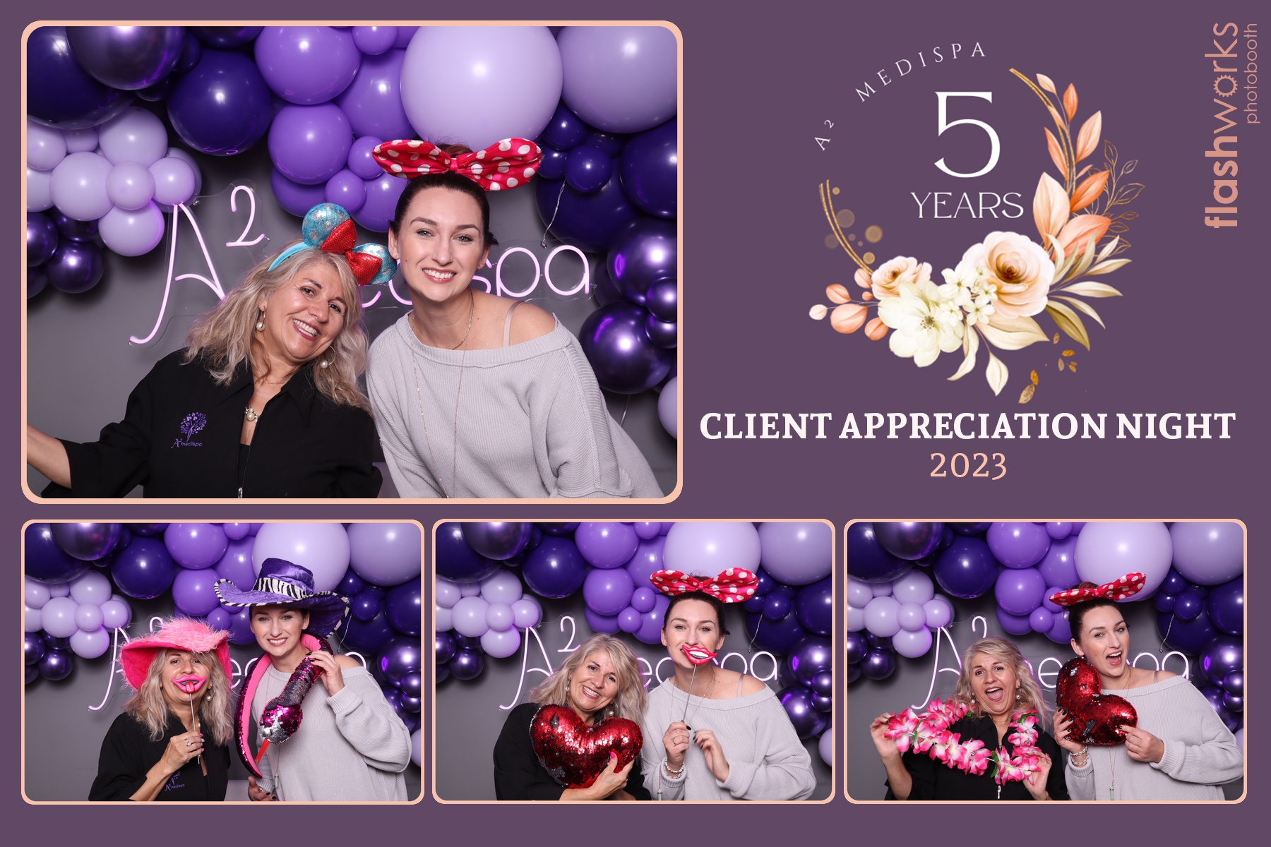A Squared Medispa Client Appreciation | View more photos from the event at gallery.flashworksphotobooth.com/u/FlashworksPhotoboothInc/A-Squared-Medispa-Client-Appreciation