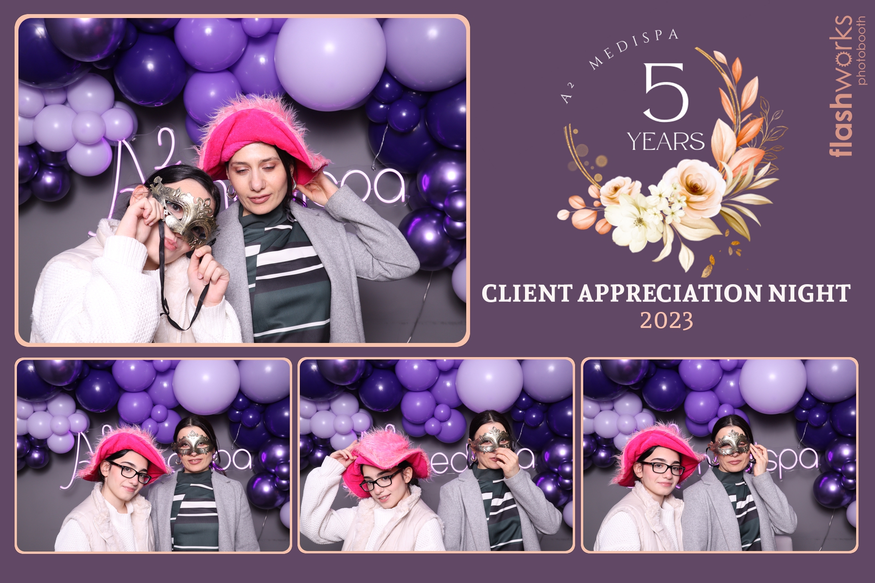 A Squared Medispa Client Appreciation | View more photos from the event at gallery.flashworksphotobooth.com/u/FlashworksPhotoboothInc/A-Squared-Medispa-Client-Appreciation