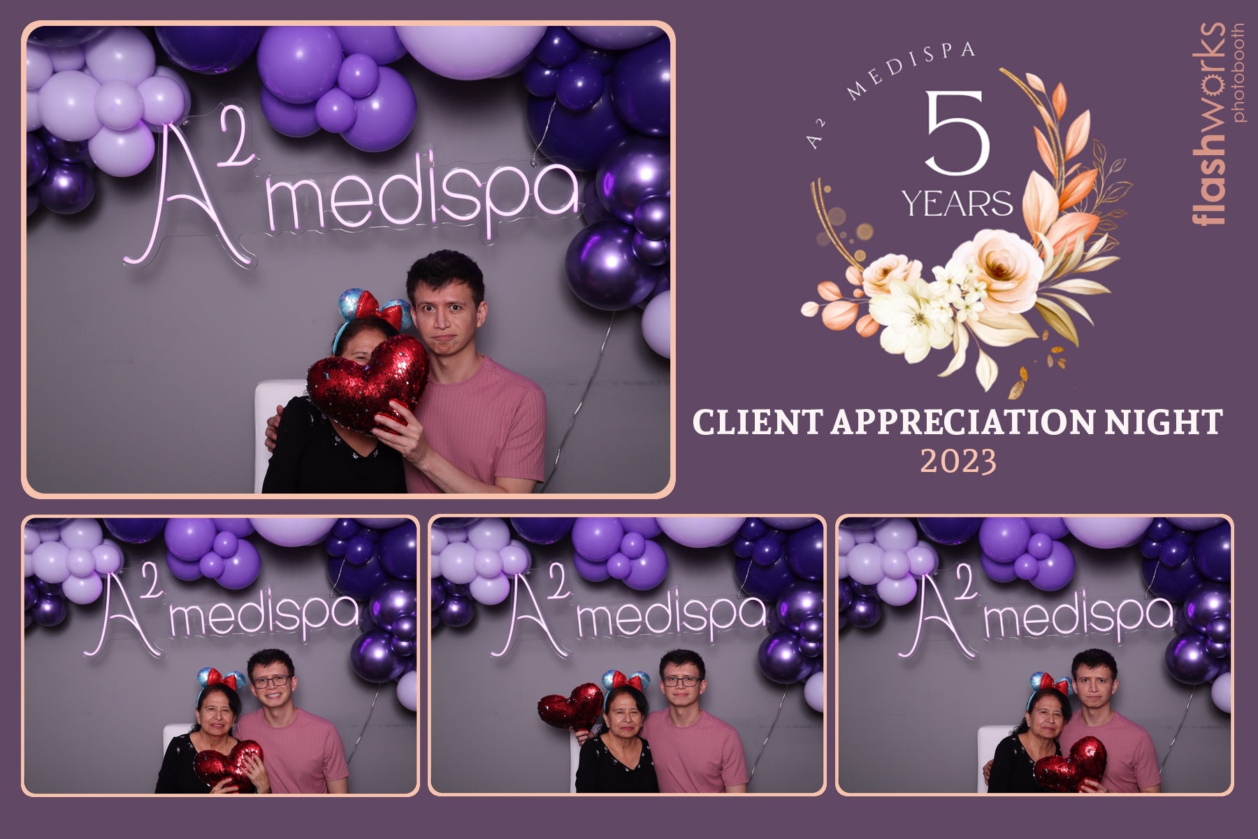 A Squared Medispa Client Appreciation | View more photos from the event at gallery.flashworksphotobooth.com/u/FlashworksPhotoboothInc/A-Squared-Medispa-Client-Appreciation