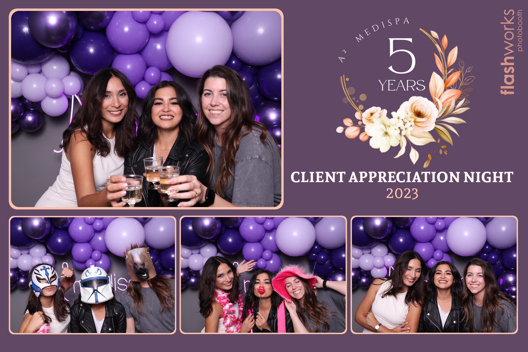 A Squared Medispa Client Appreciation | View more photos from the event at gallery.flashworksphotobooth.com/u/FlashworksPhotoboothInc/A-Squared-Medispa-Client-Appreciation