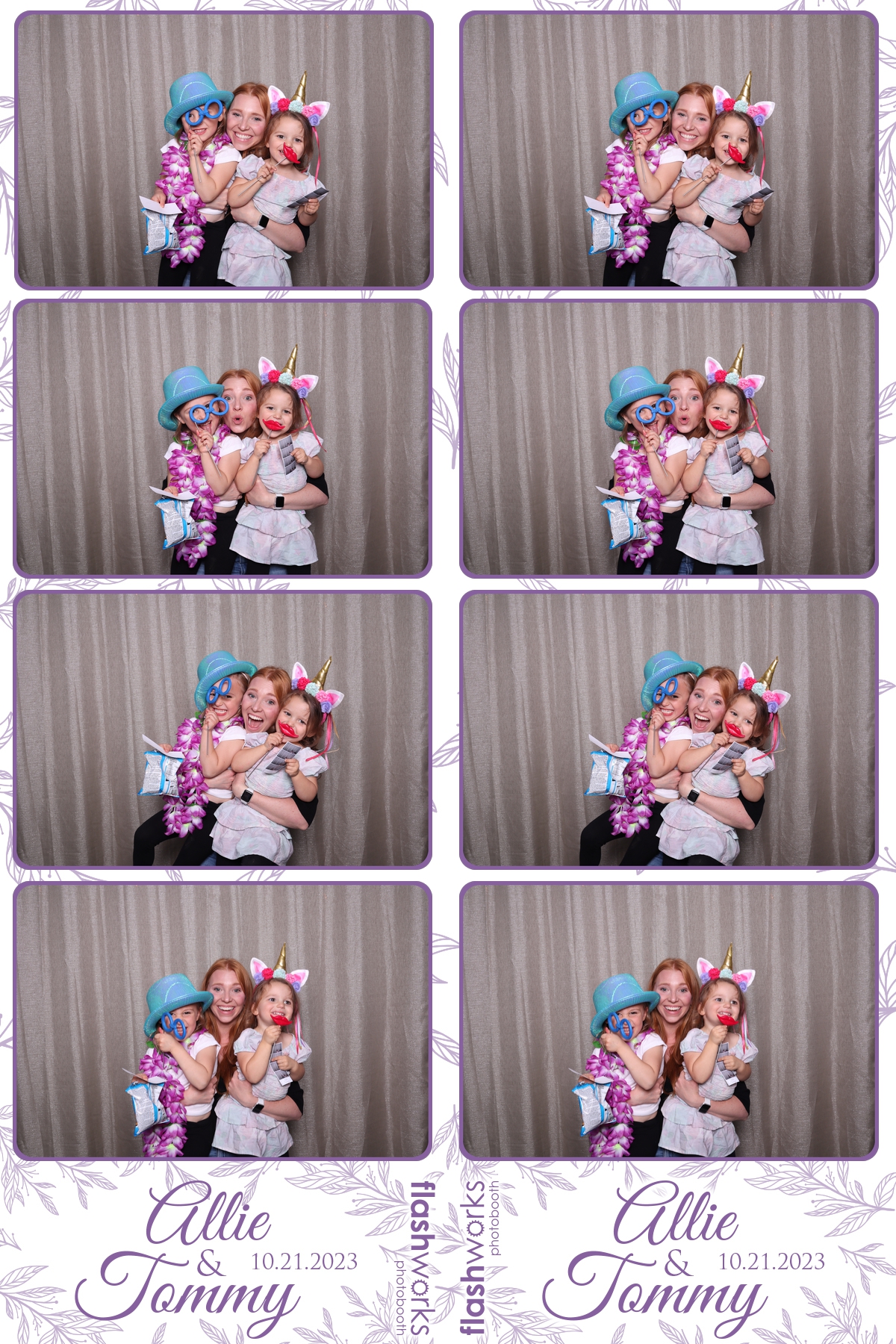 Allie & Tommy's Hall Party | View more photos from the event at gallery.flashworksphotobooth.com/u/FlashworksPhotoboothInc/Allie-Tommys-Hall-Party