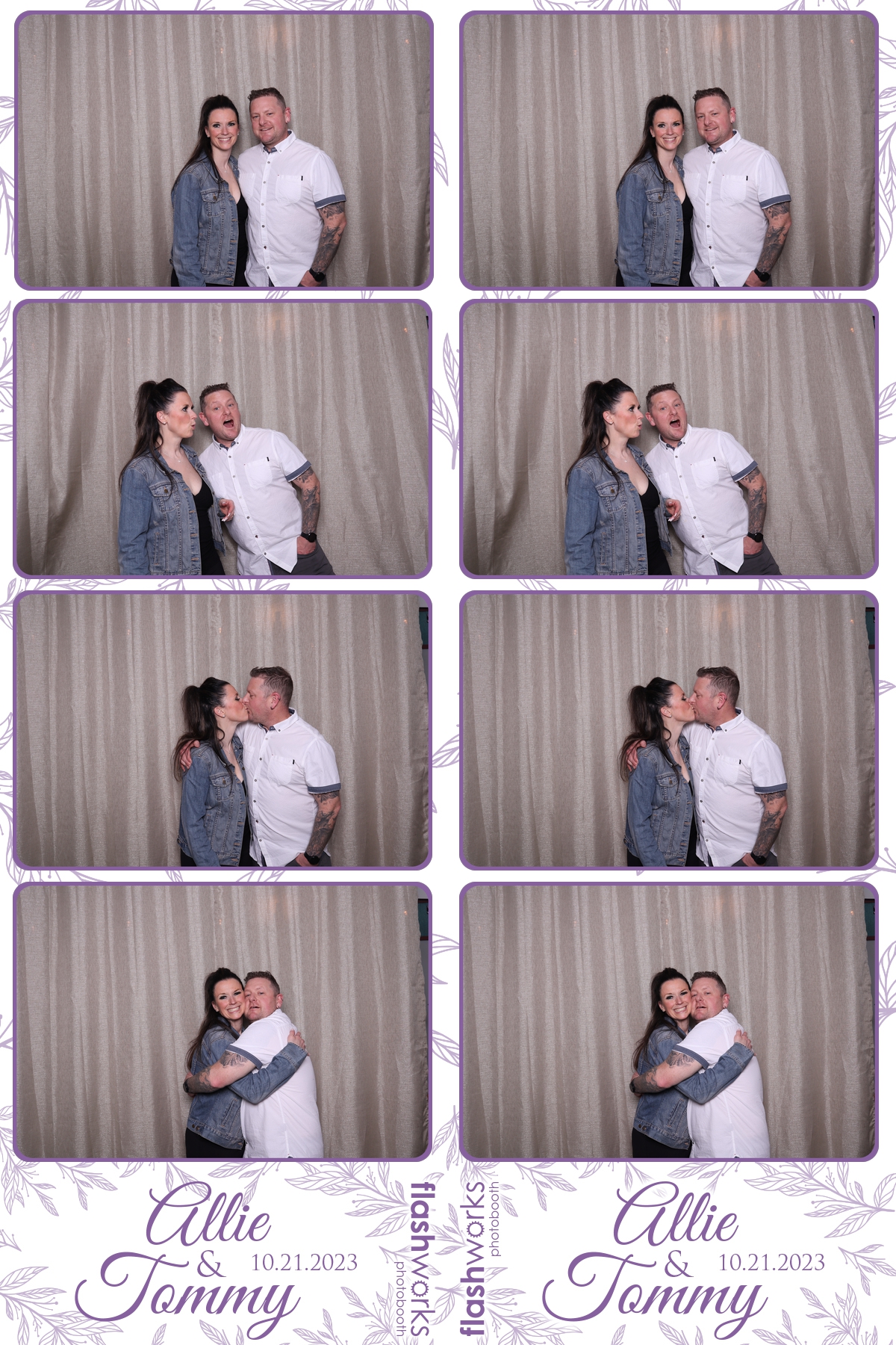 Allie & Tommy's Hall Party | View more photos from the event at gallery.flashworksphotobooth.com/u/FlashworksPhotoboothInc/Allie-Tommys-Hall-Party