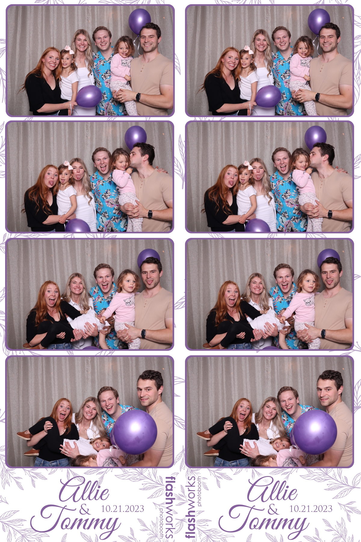 Allie & Tommy's Hall Party | View more photos from the event at gallery.flashworksphotobooth.com/u/FlashworksPhotoboothInc/Allie-Tommys-Hall-Party
