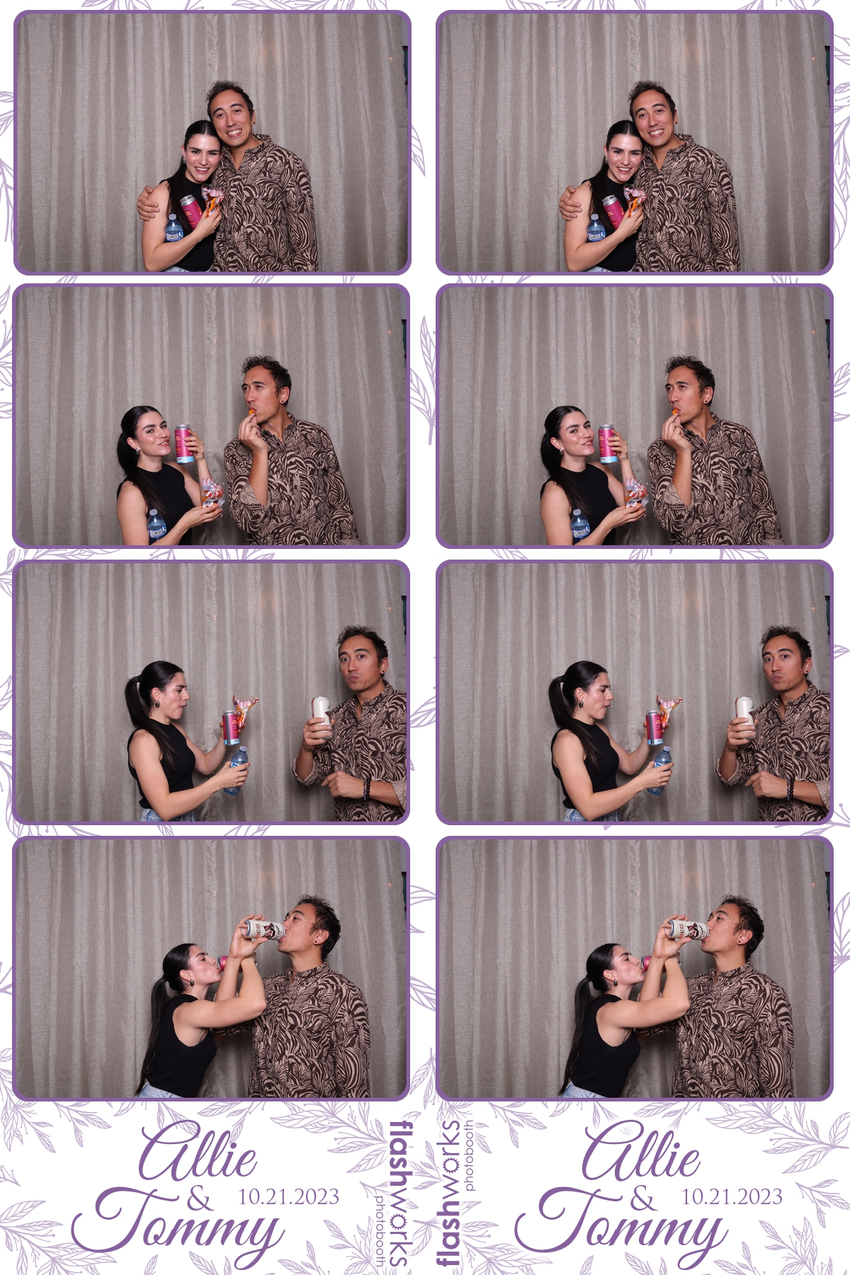 Allie & Tommy's Hall Party | View more photos from the event at gallery.flashworksphotobooth.com/u/FlashworksPhotoboothInc/Allie-Tommys-Hall-Party