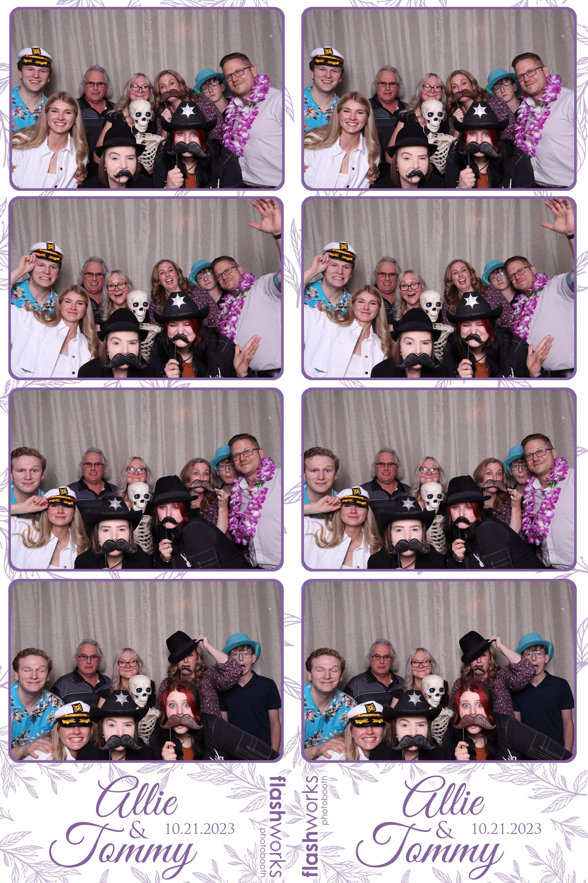 Allie & Tommy's Hall Party | View more photos from the event at gallery.flashworksphotobooth.com/u/FlashworksPhotoboothInc/Allie-Tommys-Hall-Party
