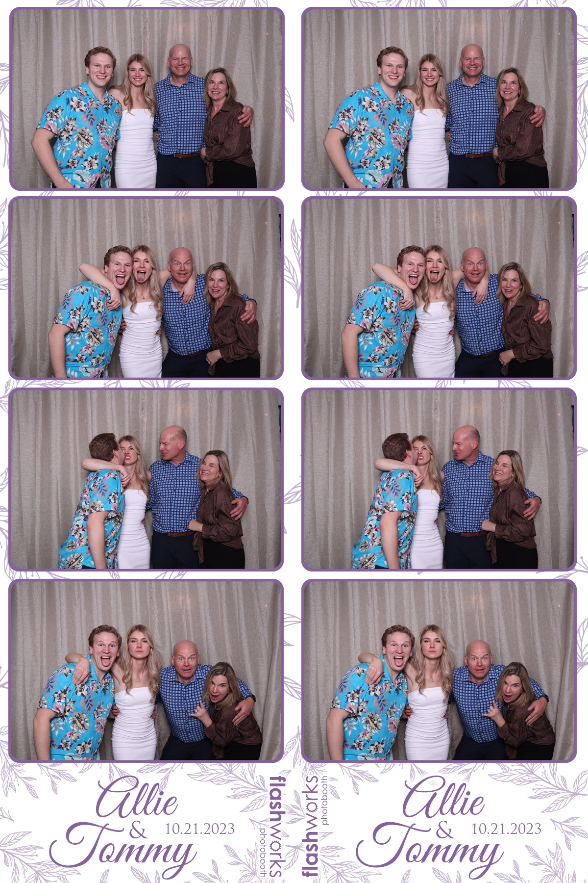 Allie & Tommy's Hall Party | View more photos from the event at gallery.flashworksphotobooth.com/u/FlashworksPhotoboothInc/Allie-Tommys-Hall-Party