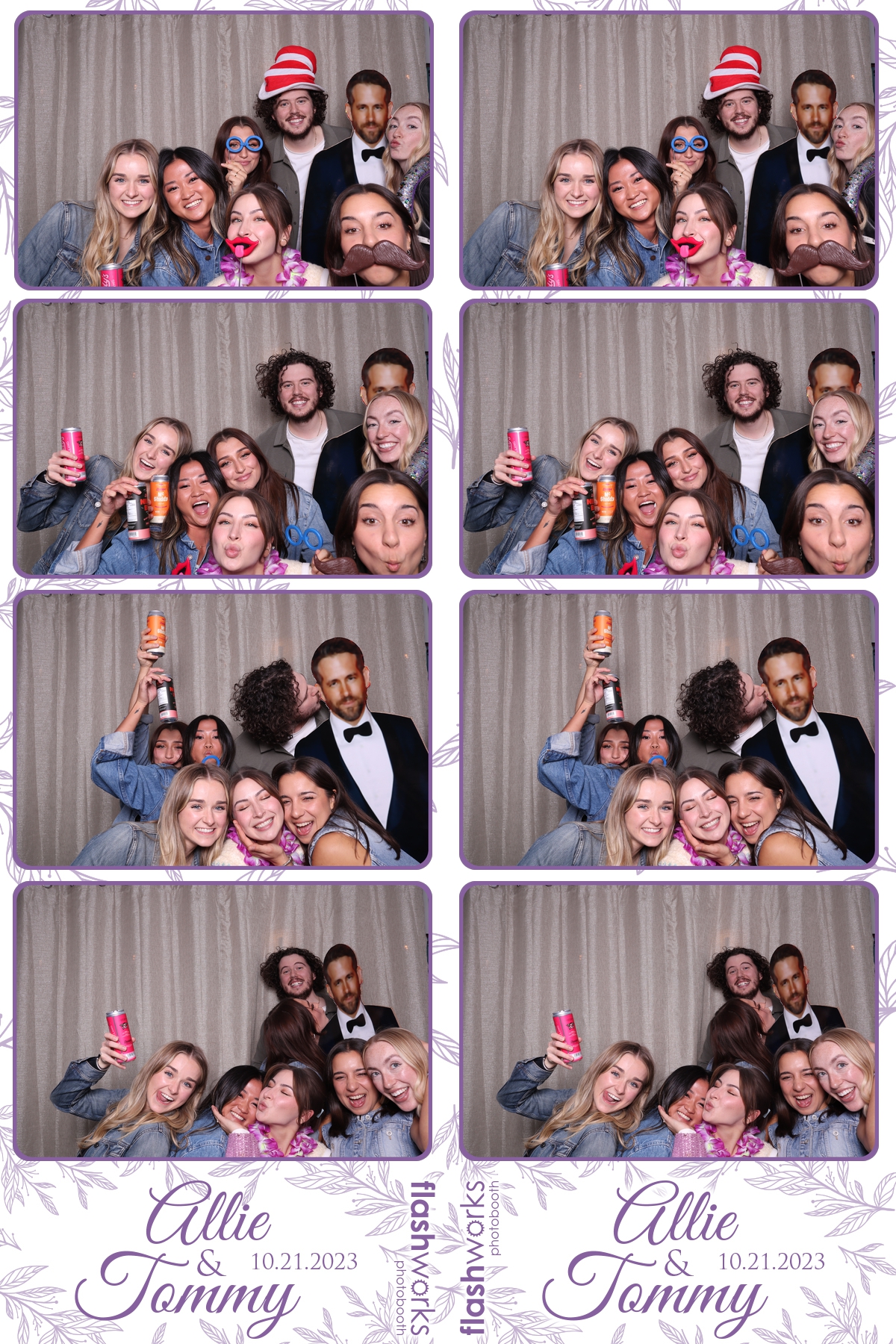 Allie & Tommy's Hall Party | View more photos from the event at gallery.flashworksphotobooth.com/u/FlashworksPhotoboothInc/Allie-Tommys-Hall-Party