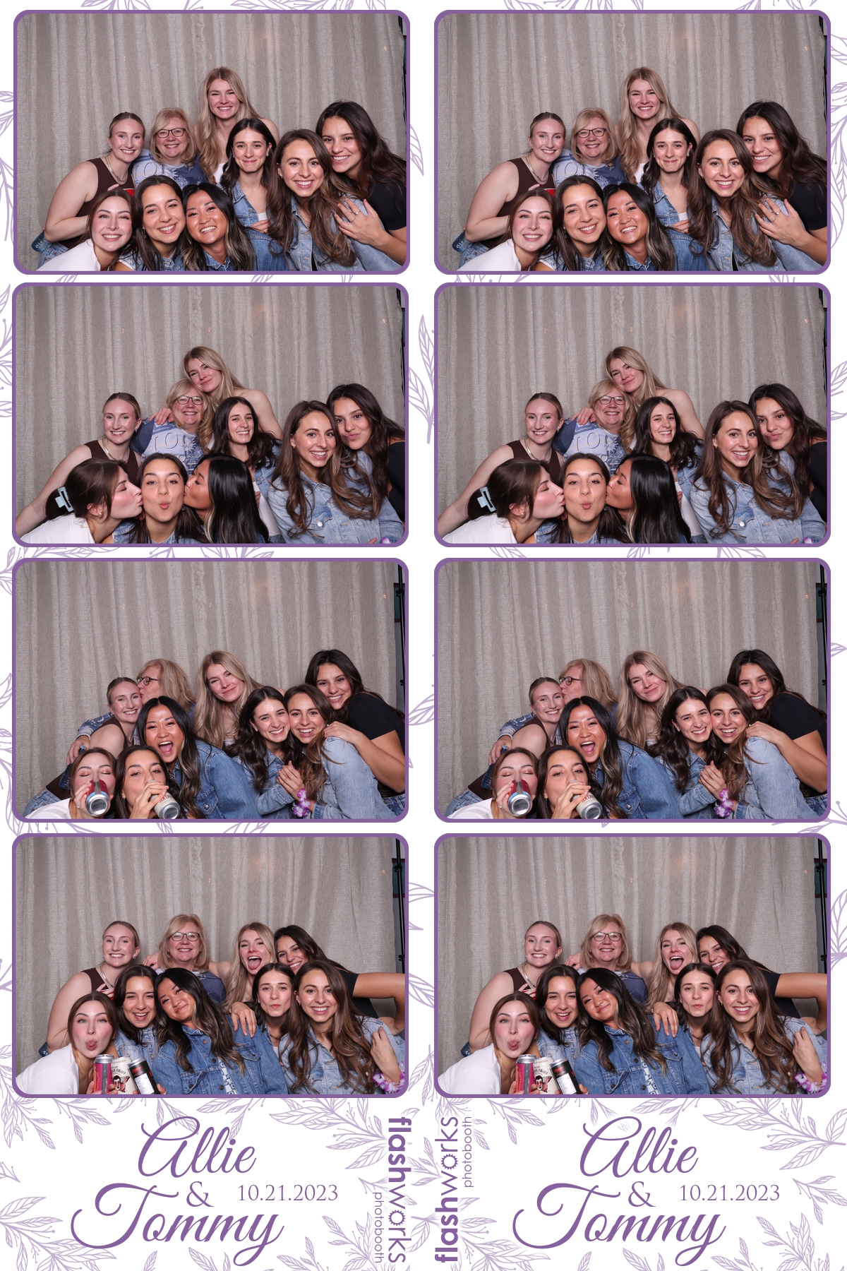 Allie & Tommy's Hall Party | View more photos from the event at gallery.flashworksphotobooth.com/u/FlashworksPhotoboothInc/Allie-Tommys-Hall-Party