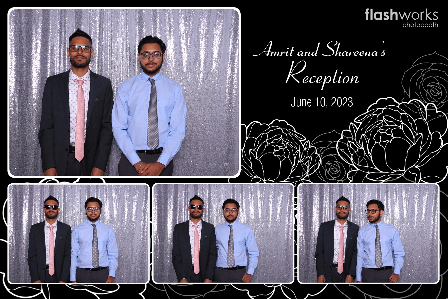 Amrit & Shareena | View more photos from the event at gallery.flashworksphotobooth.com/u/FlashworksPhotoboothInc/Amrit-Shareena