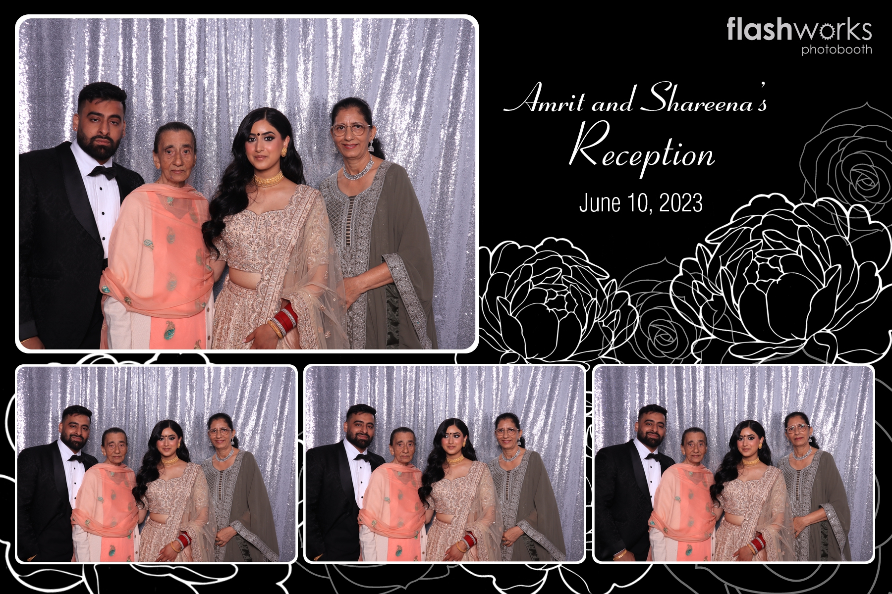 Amrit & Shareena | View more photos from the event at gallery.flashworksphotobooth.com/u/FlashworksPhotoboothInc/Amrit-Shareena