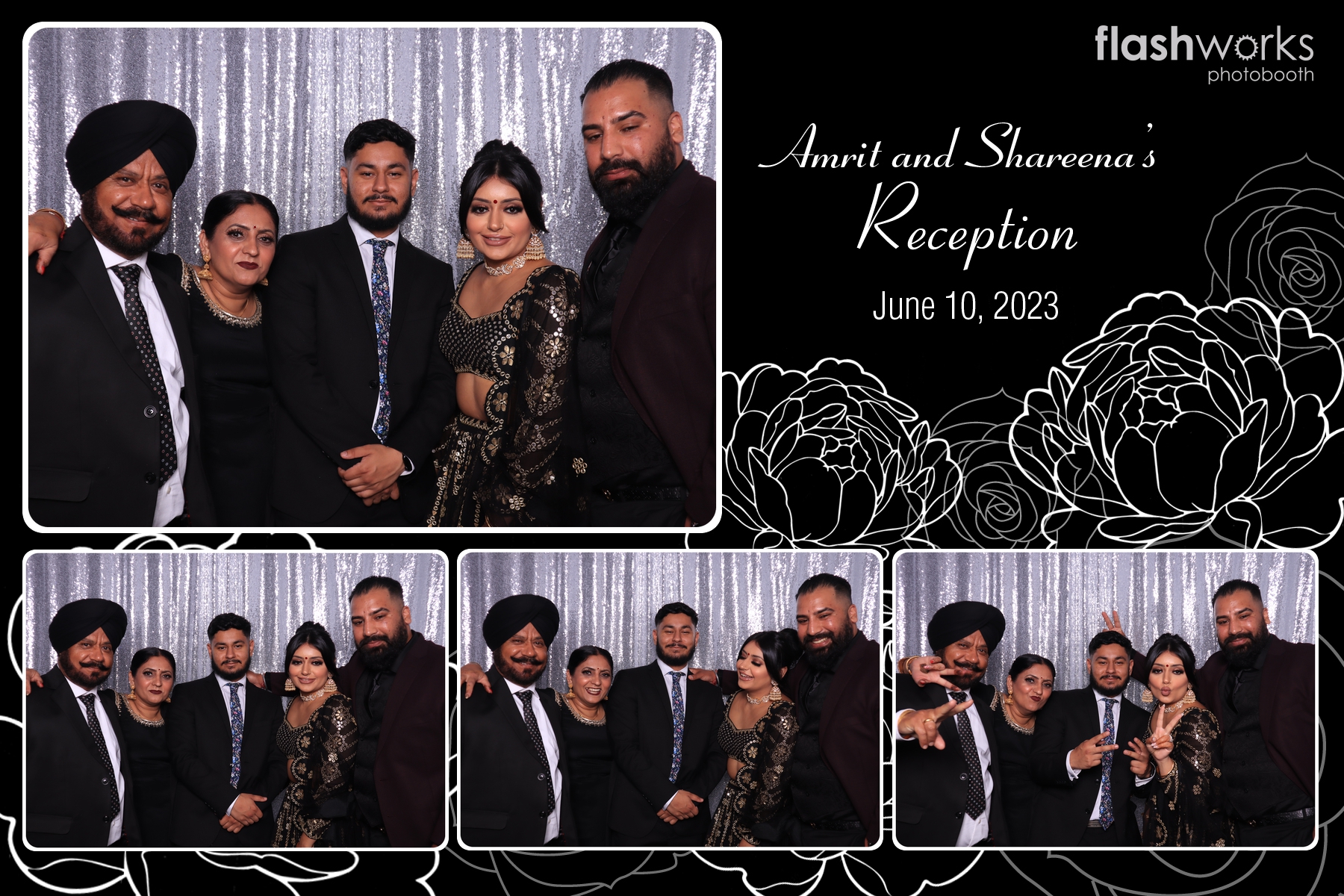 Amrit & Shareena | View more photos from the event at gallery.flashworksphotobooth.com/u/FlashworksPhotoboothInc/Amrit-Shareena