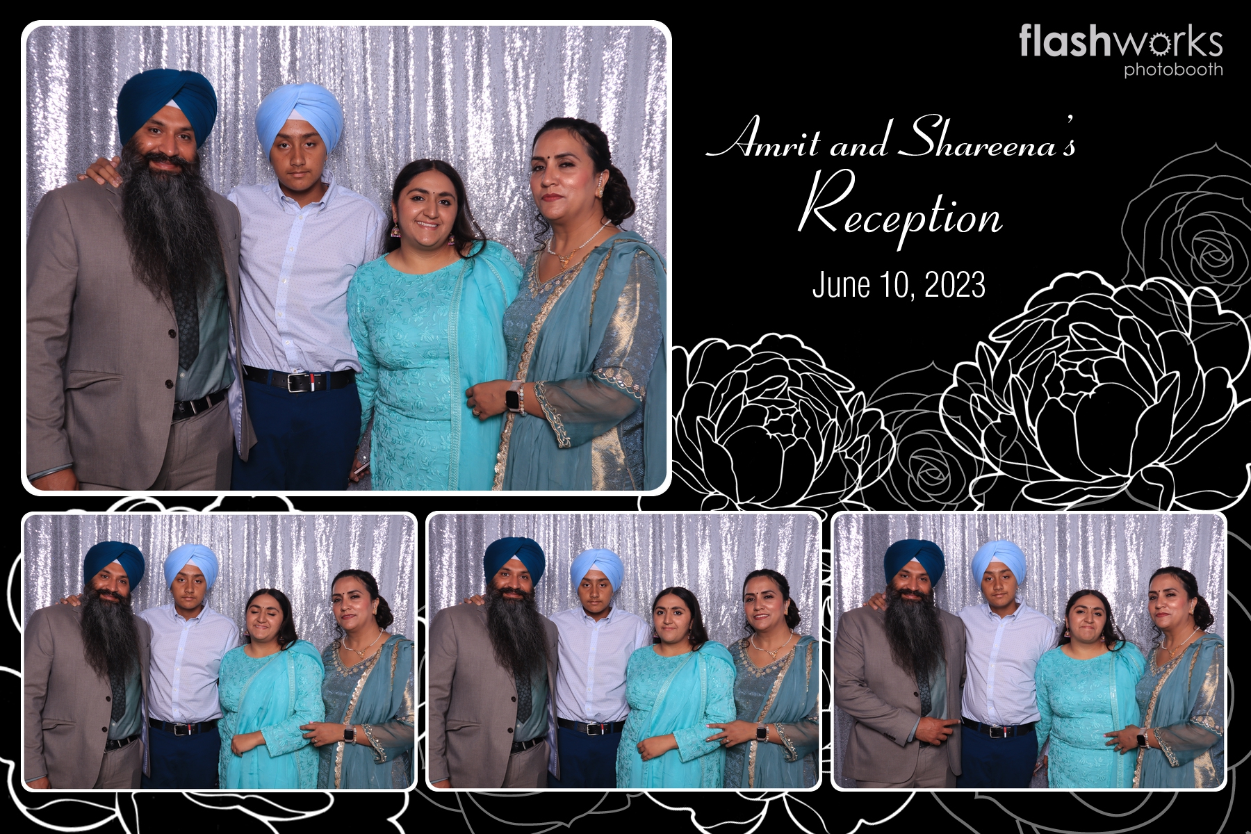 Amrit & Shareena | View more photos from the event at gallery.flashworksphotobooth.com/u/FlashworksPhotoboothInc/Amrit-Shareena