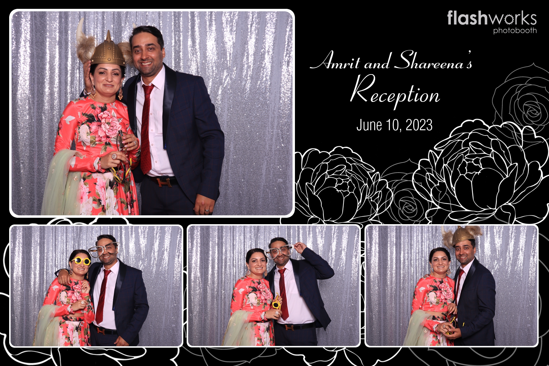 Amrit & Shareena | View more photos from the event at gallery.flashworksphotobooth.com/u/FlashworksPhotoboothInc/Amrit-Shareena
