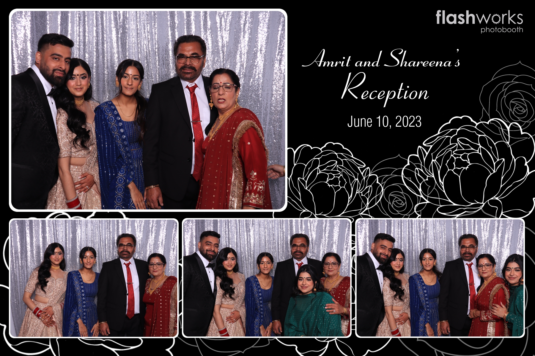 Amrit & Shareena | View more photos from the event at gallery.flashworksphotobooth.com/u/FlashworksPhotoboothInc/Amrit-Shareena