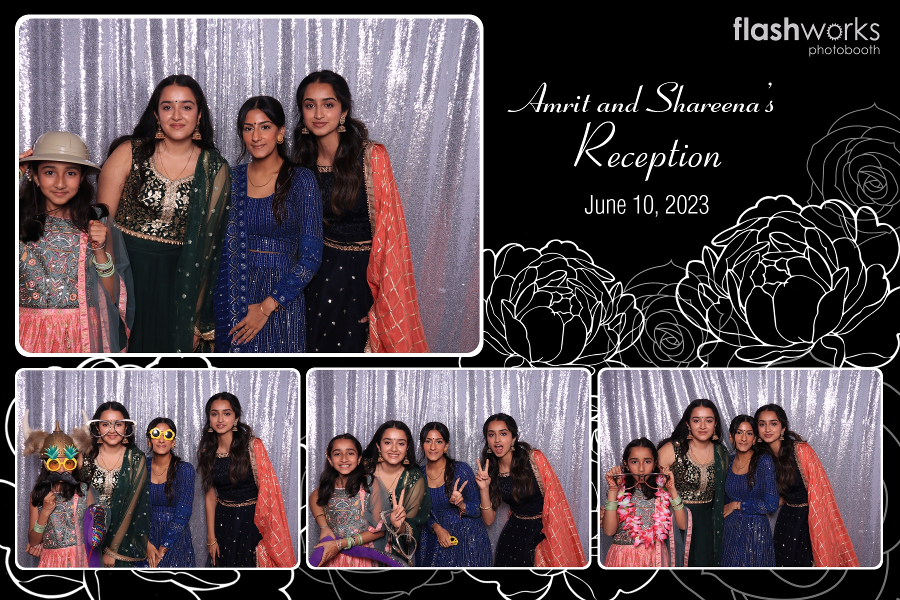 Amrit & Shareena | View more photos from the event at gallery.flashworksphotobooth.com/u/FlashworksPhotoboothInc/Amrit-Shareena