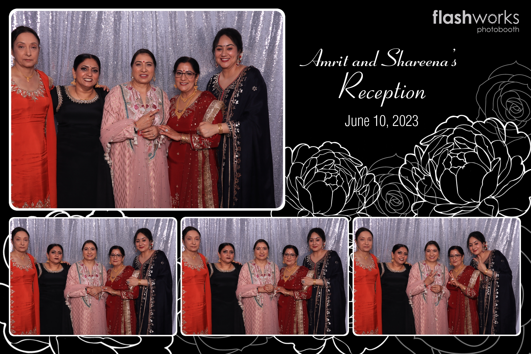 Amrit & Shareena | View more photos from the event at gallery.flashworksphotobooth.com/u/FlashworksPhotoboothInc/Amrit-Shareena