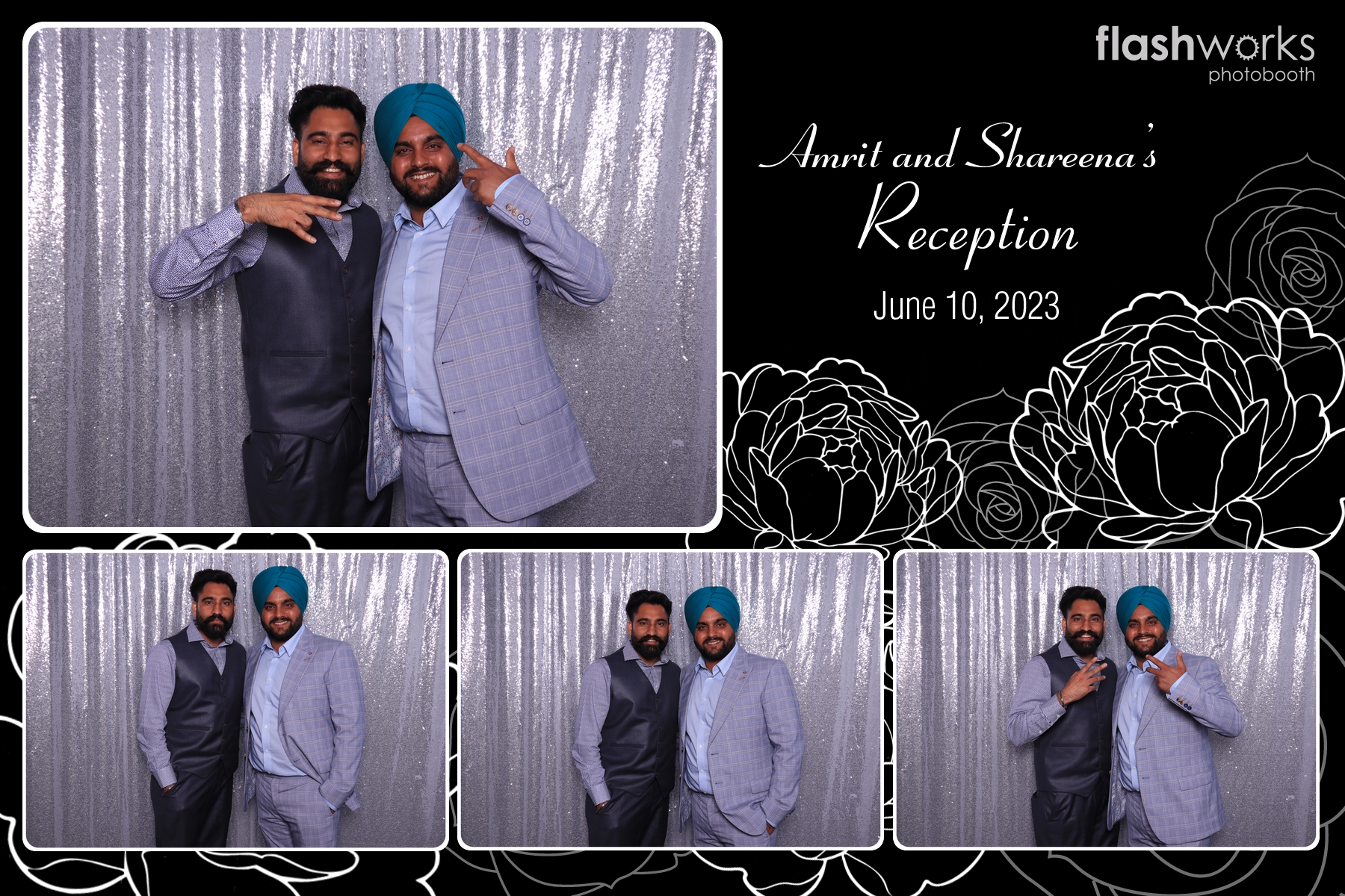 Amrit & Shareena | View more photos from the event at gallery.flashworksphotobooth.com/u/FlashworksPhotoboothInc/Amrit-Shareena