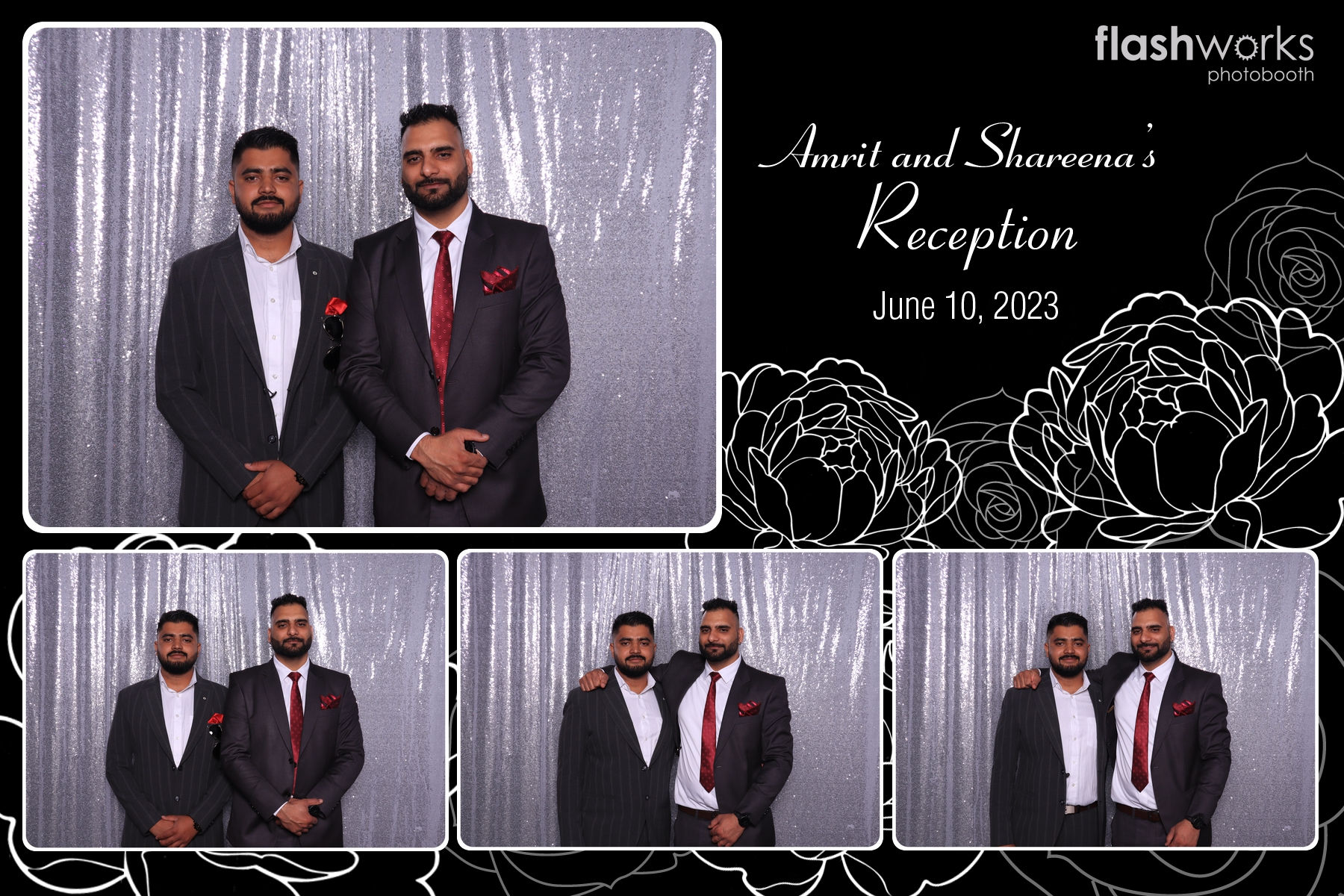 Amrit & Shareena | View more photos from the event at gallery.flashworksphotobooth.com/u/FlashworksPhotoboothInc/Amrit-Shareena