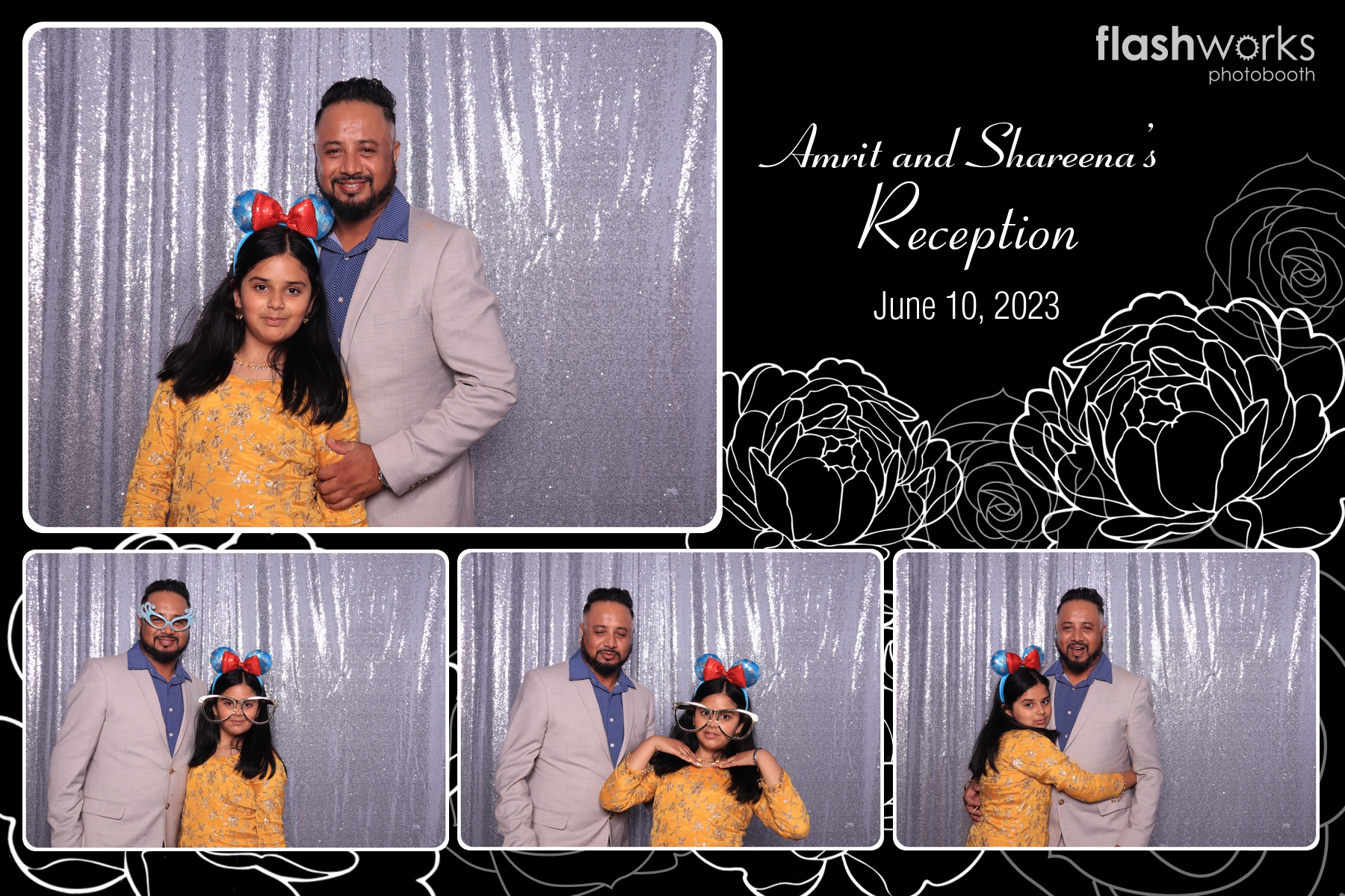 Amrit & Shareena | View more photos from the event at gallery.flashworksphotobooth.com/u/FlashworksPhotoboothInc/Amrit-Shareena