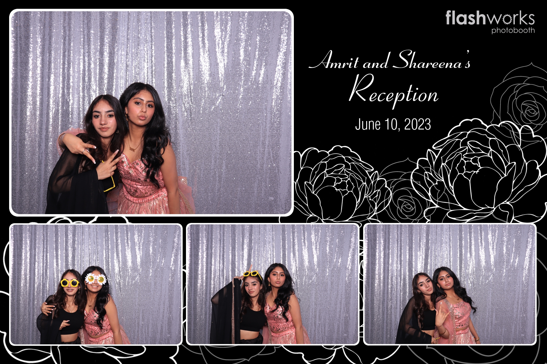 Amrit & Shareena | View more photos from the event at gallery.flashworksphotobooth.com/u/FlashworksPhotoboothInc/Amrit-Shareena