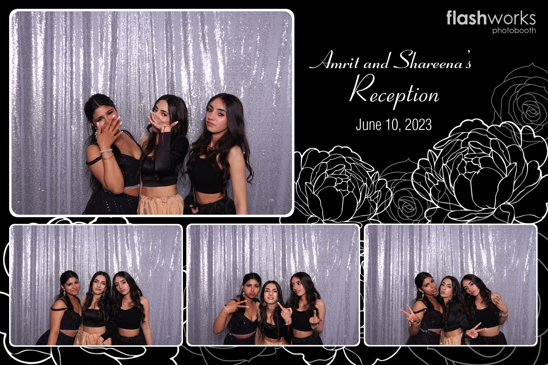 Amrit & Shareena | View more photos from the event at gallery.flashworksphotobooth.com/u/FlashworksPhotoboothInc/Amrit-Shareena