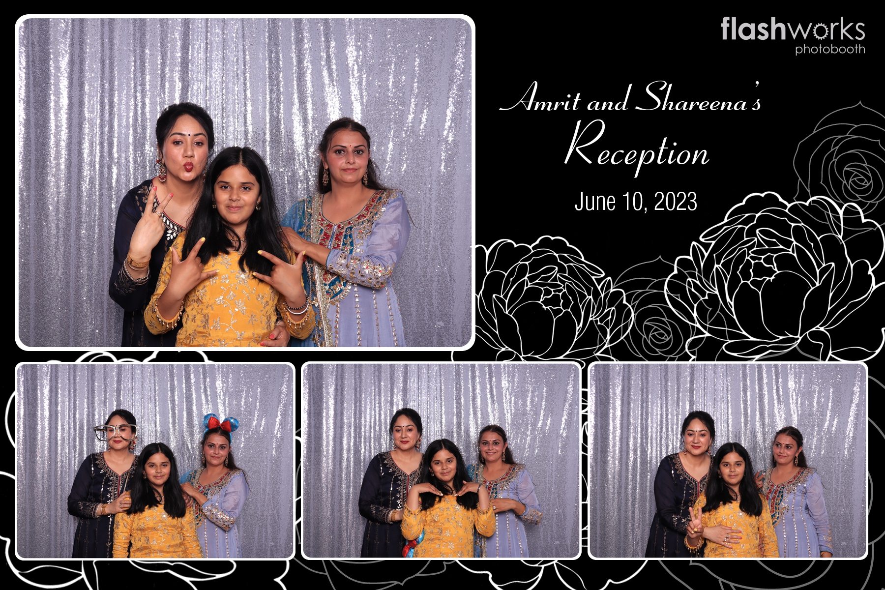 Amrit & Shareena | View more photos from the event at gallery.flashworksphotobooth.com/u/FlashworksPhotoboothInc/Amrit-Shareena
