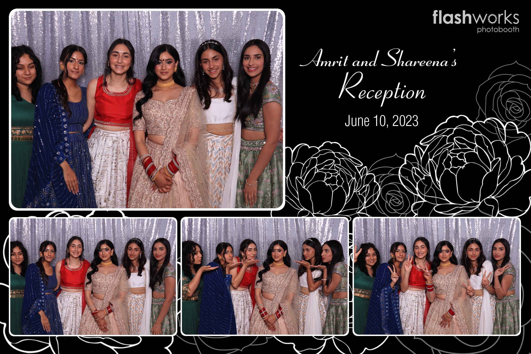 Amrit & Shareena | View more photos from the event at gallery.flashworksphotobooth.com/u/FlashworksPhotoboothInc/Amrit-Shareena