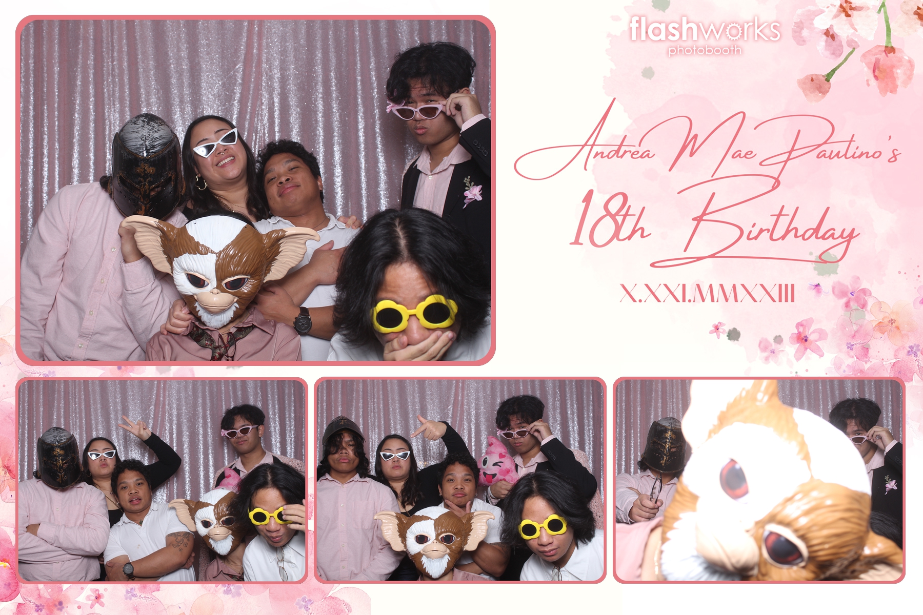 Andrea Mae's 18th Birthday | View more photos from the event at gallery.flashworksphotobooth.com/u/FlashworksPhotoboothInc/Andrea-Maes-18th-Birthday