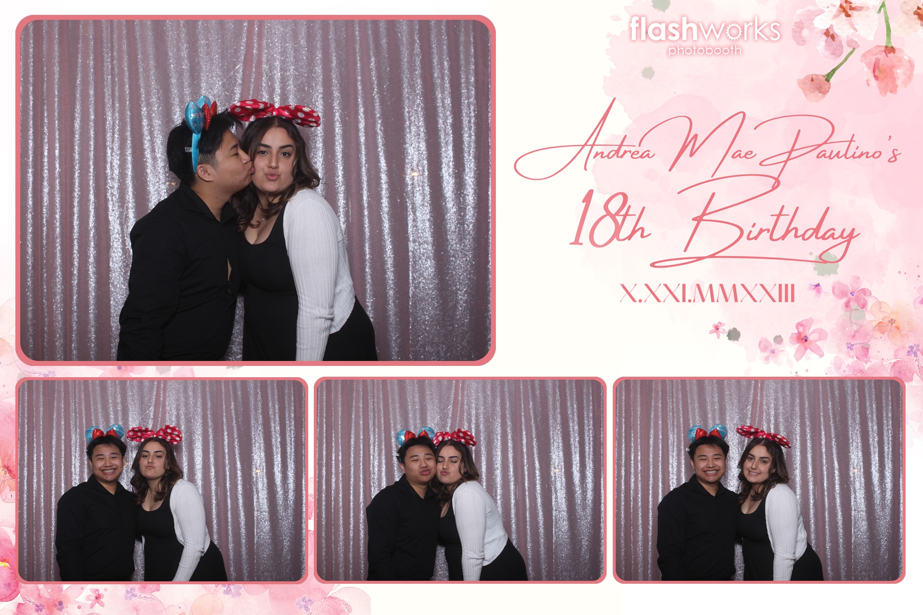 Andrea Mae's 18th Birthday | View more photos from the event at gallery.flashworksphotobooth.com/u/FlashworksPhotoboothInc/Andrea-Maes-18th-Birthday