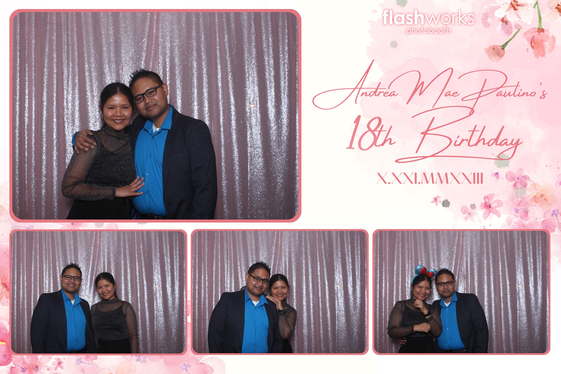 Andrea Mae's 18th Birthday | View more photos from the event at gallery.flashworksphotobooth.com/u/FlashworksPhotoboothInc/Andrea-Maes-18th-Birthday