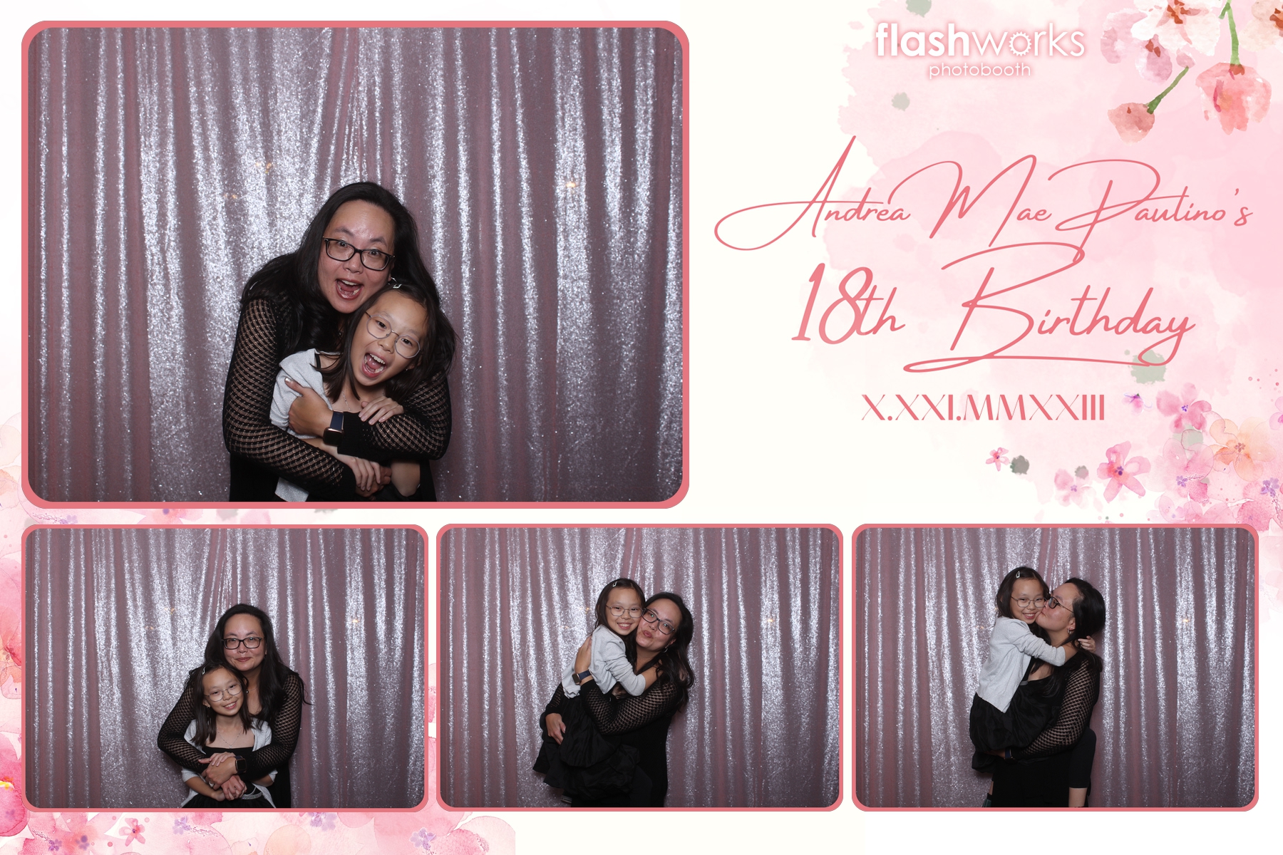 Andrea Mae's 18th Birthday | View more photos from the event at gallery.flashworksphotobooth.com/u/FlashworksPhotoboothInc/Andrea-Maes-18th-Birthday