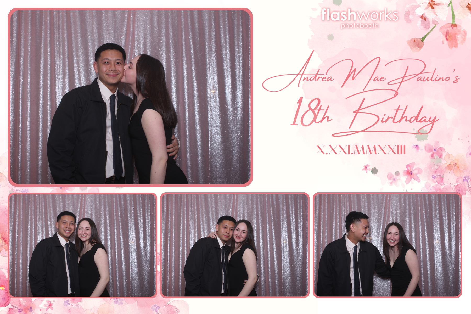 Andrea Mae's 18th Birthday | View more photos from the event at gallery.flashworksphotobooth.com/u/FlashworksPhotoboothInc/Andrea-Maes-18th-Birthday