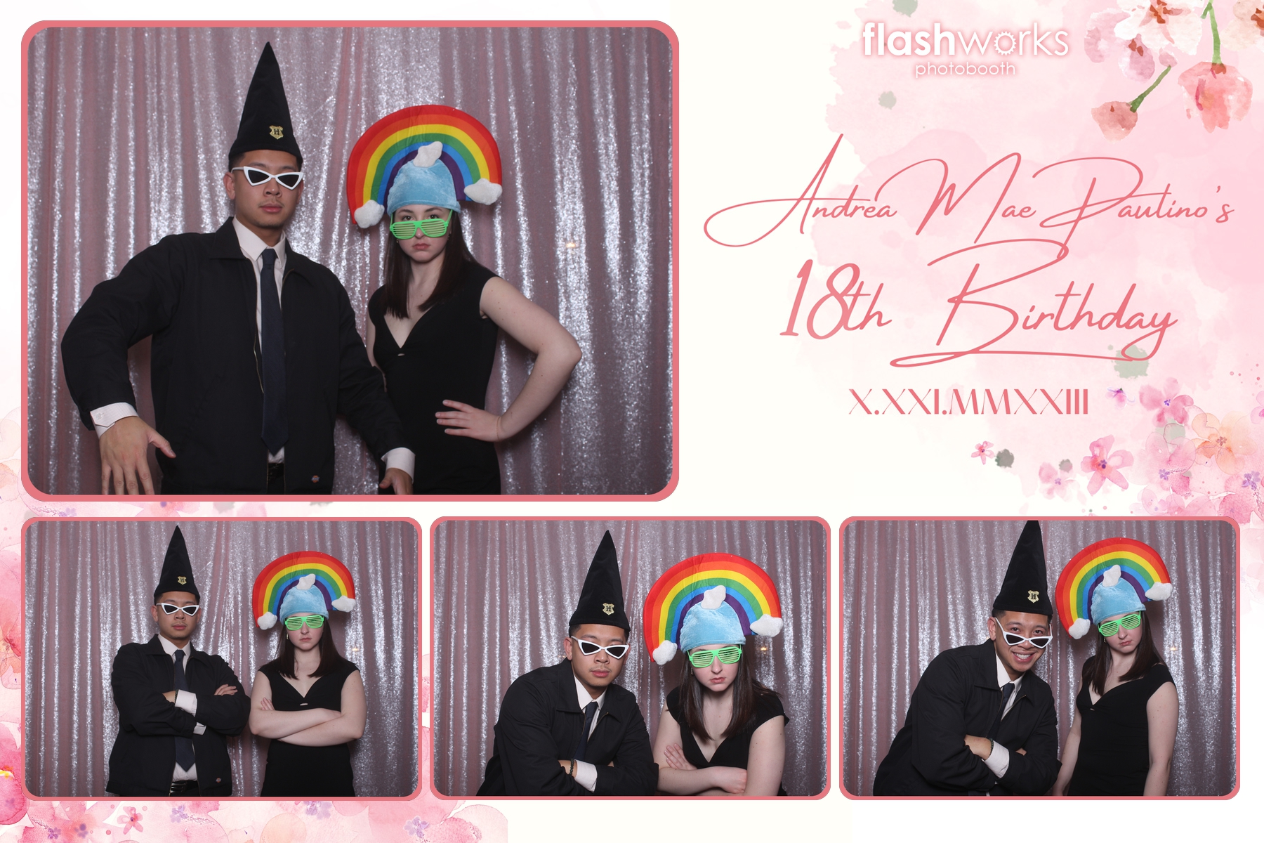 Andrea Mae's 18th Birthday | View more photos from the event at gallery.flashworksphotobooth.com/u/FlashworksPhotoboothInc/Andrea-Maes-18th-Birthday