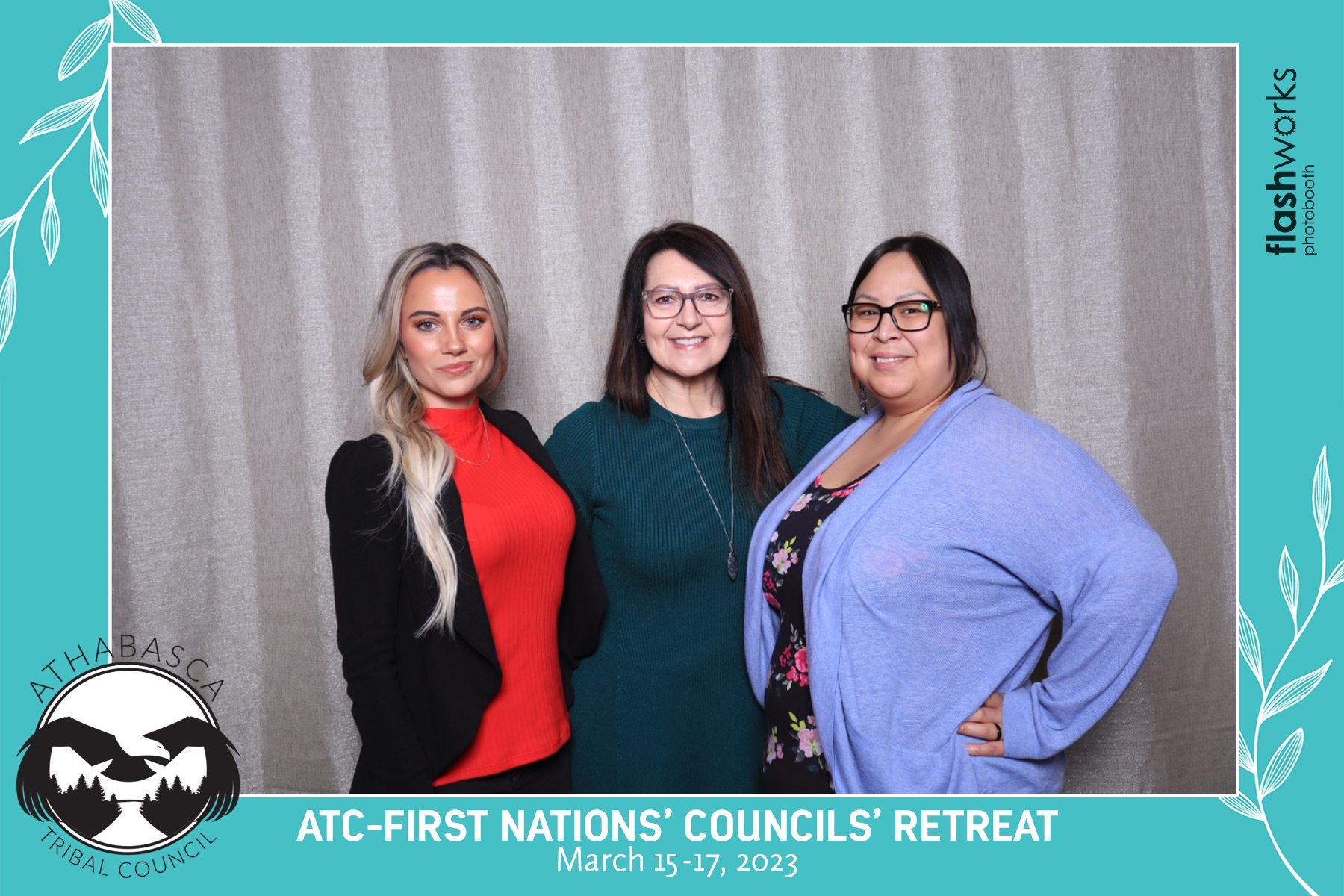 Athabasca Tribal Council Corporate Retreats | View more photos from the event at v1.boothgallery.com/u/FlashworksPhotoboothInc/Athabasca-Tribal-Council-Corporate-Retreats