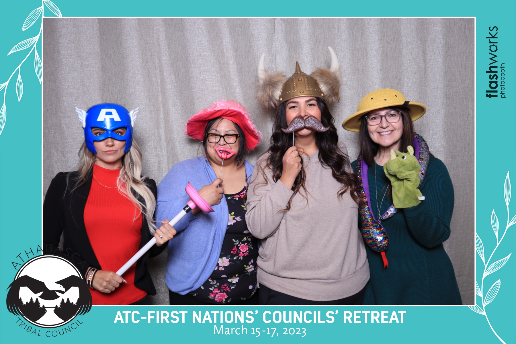 Athabasca Tribal Council Corporate Retreats | View more photos from the event at v1.boothgallery.com/u/FlashworksPhotoboothInc/Athabasca-Tribal-Council-Corporate-Retreats