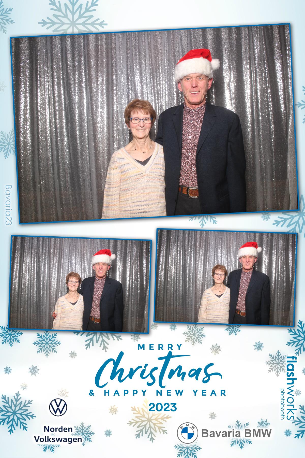Bavaria BMW / Norden VW Christmas Party 2023 | View more photos from the event at v1.boothgallery.com/u/FlashworksPhotoboothInc/Bavaria-BMW-Norden-VW-Christmas-Party-2023