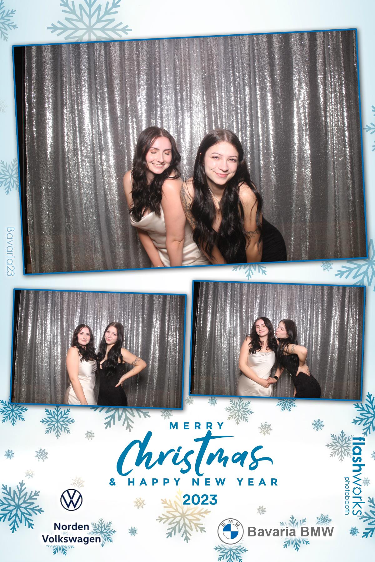 Bavaria BMW / Norden VW Christmas Party 2023 | View more photos from the event at gallery.flashworksphotobooth.com/u/FlashworksPhotoboothInc/Bavaria-BMW-Norden-VW-Christmas-Party-2023