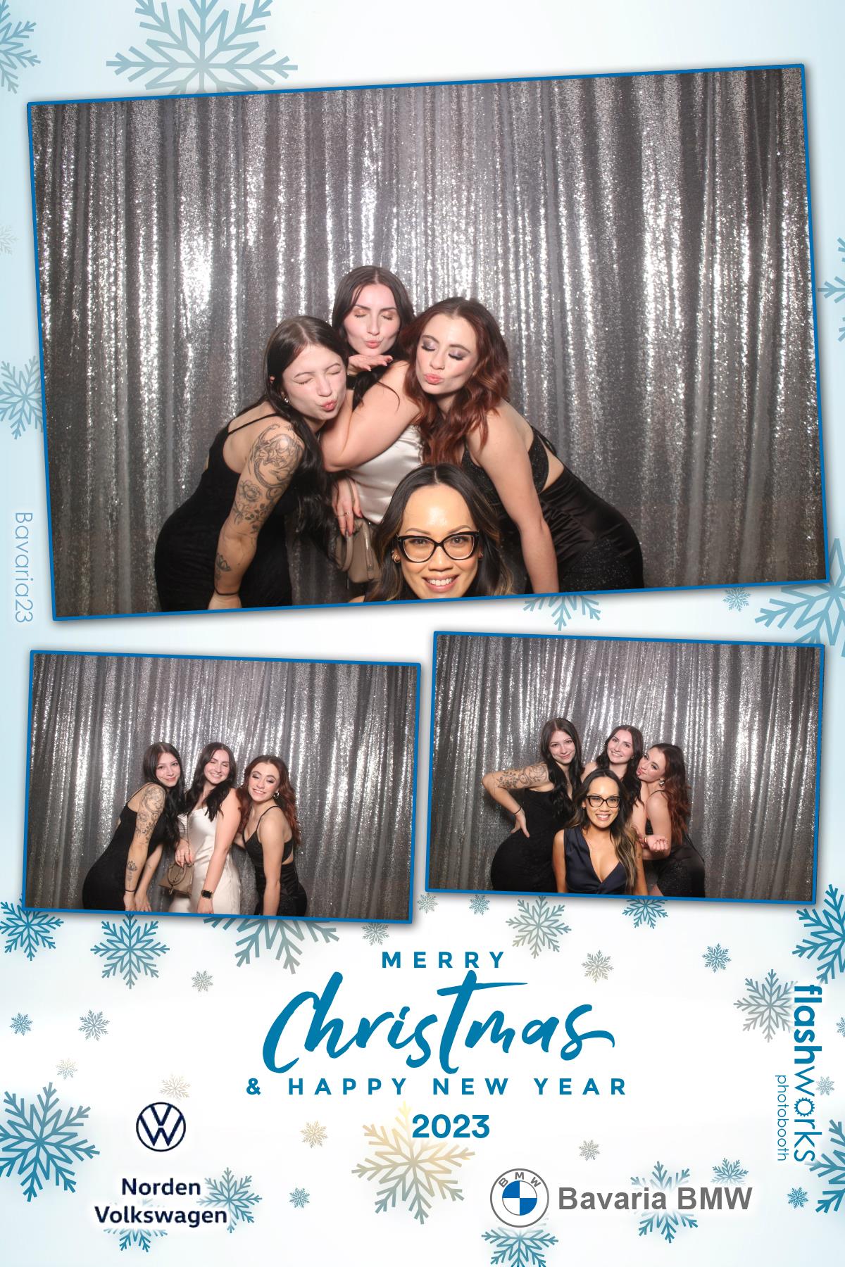 Bavaria BMW / Norden VW Christmas Party 2023 | View more photos from the event at gallery.flashworksphotobooth.com/u/FlashworksPhotoboothInc/Bavaria-BMW-Norden-VW-Christmas-Party-2023