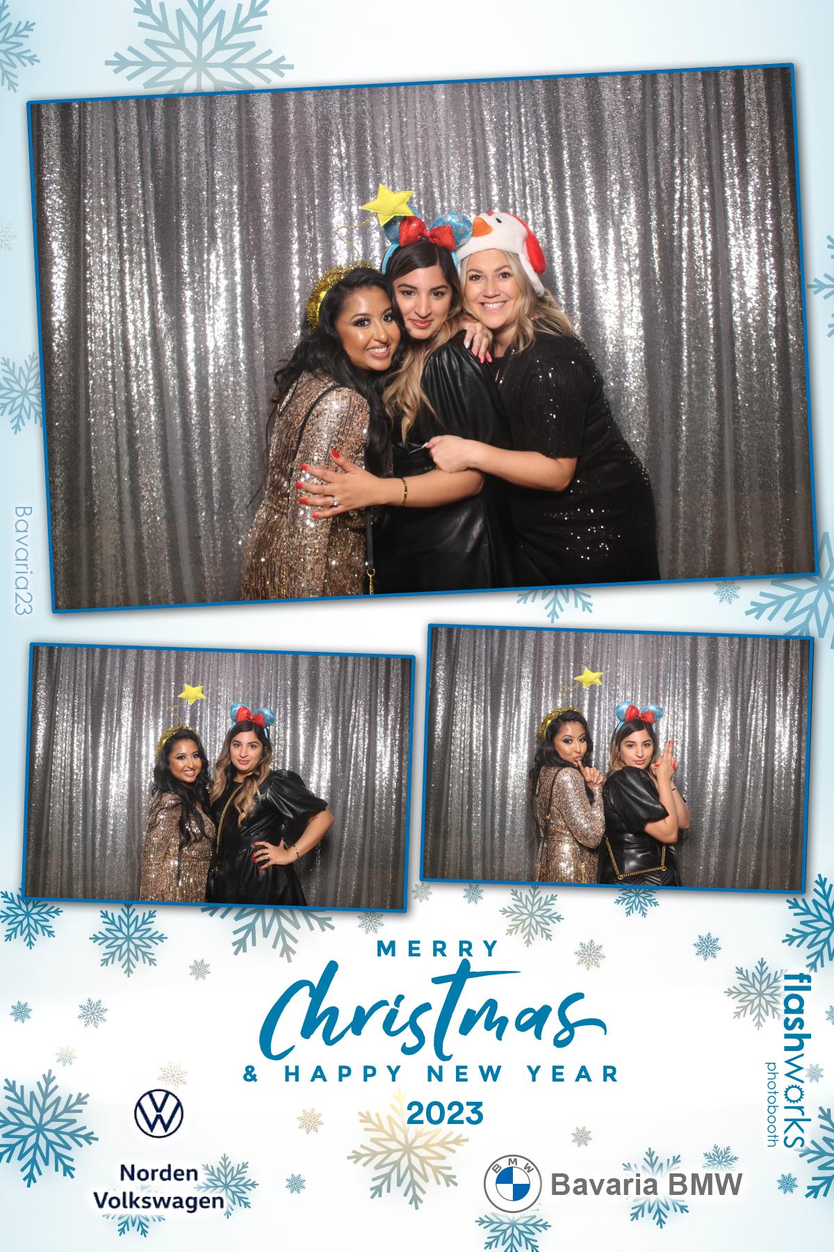 Bavaria BMW / Norden VW Christmas Party 2023 | View more photos from the event at gallery.flashworksphotobooth.com/u/FlashworksPhotoboothInc/Bavaria-BMW-Norden-VW-Christmas-Party-2023