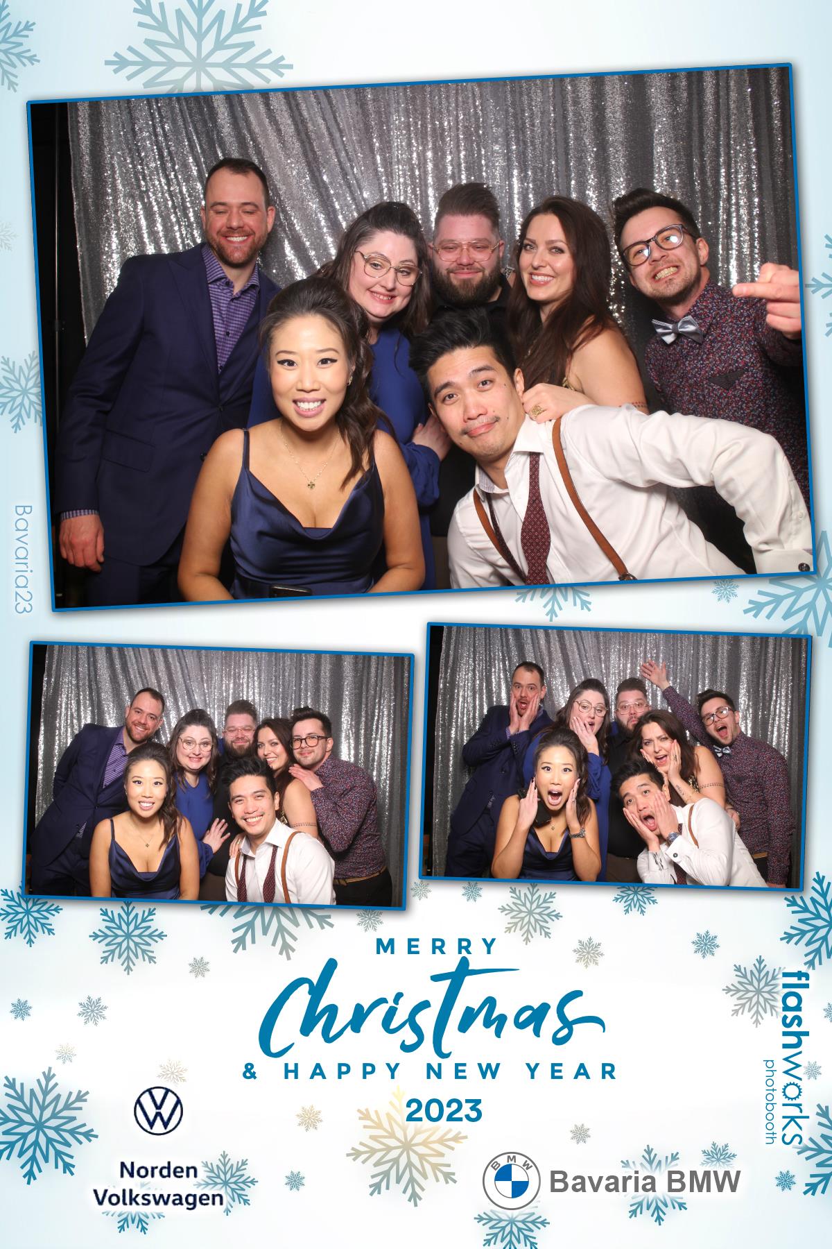 Bavaria BMW / Norden VW Christmas Party 2023 | View more photos from the event at gallery.flashworksphotobooth.com/u/FlashworksPhotoboothInc/Bavaria-BMW-Norden-VW-Christmas-Party-2023