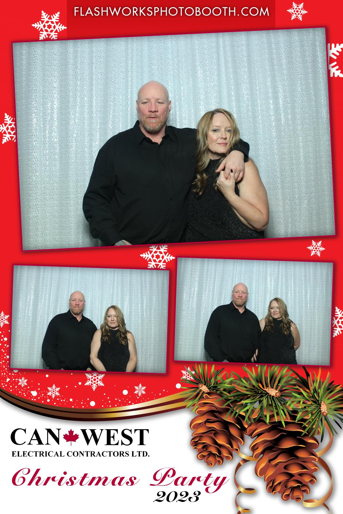 Can West Christmas 2023 | View more photos from the event at gallery.flashworksphotobooth.com/u/FlashworksPhotoboothInc/Can-West-Christmas-2023