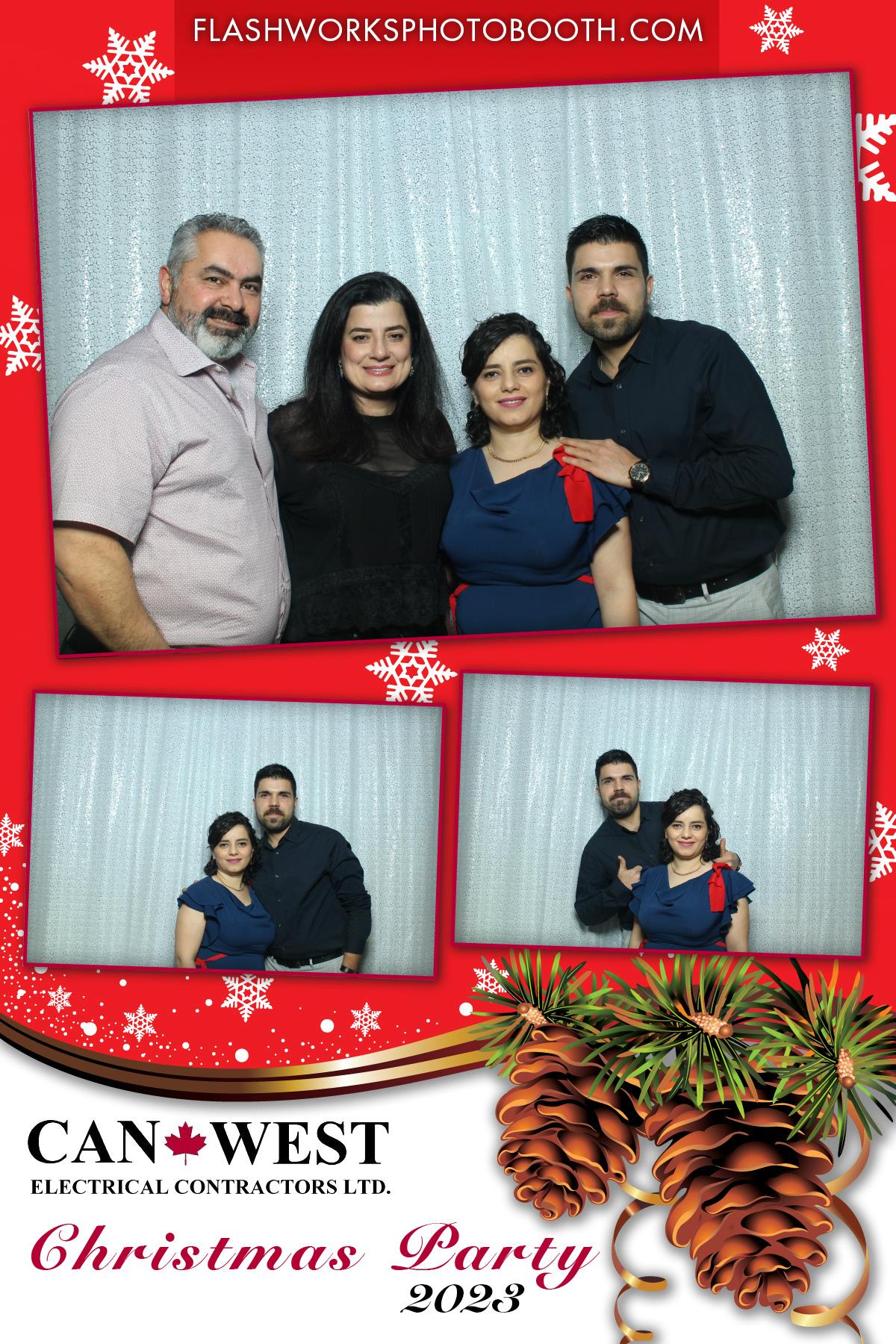 Can West Christmas 2023 | View more photos from the event at gallery.flashworksphotobooth.com/u/FlashworksPhotoboothInc/Can-West-Christmas-2023