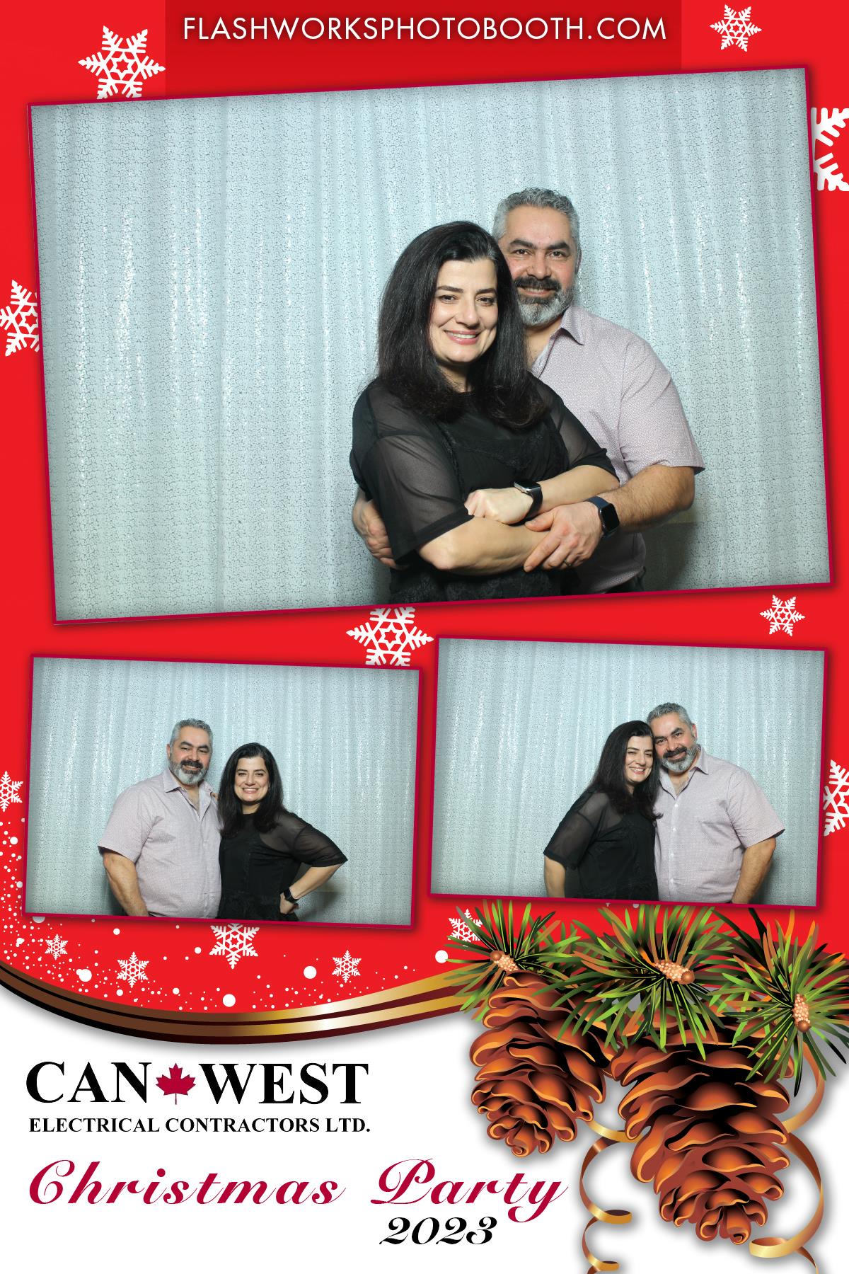 Can West Christmas 2023 | View more photos from the event at gallery.flashworksphotobooth.com/u/FlashworksPhotoboothInc/Can-West-Christmas-2023