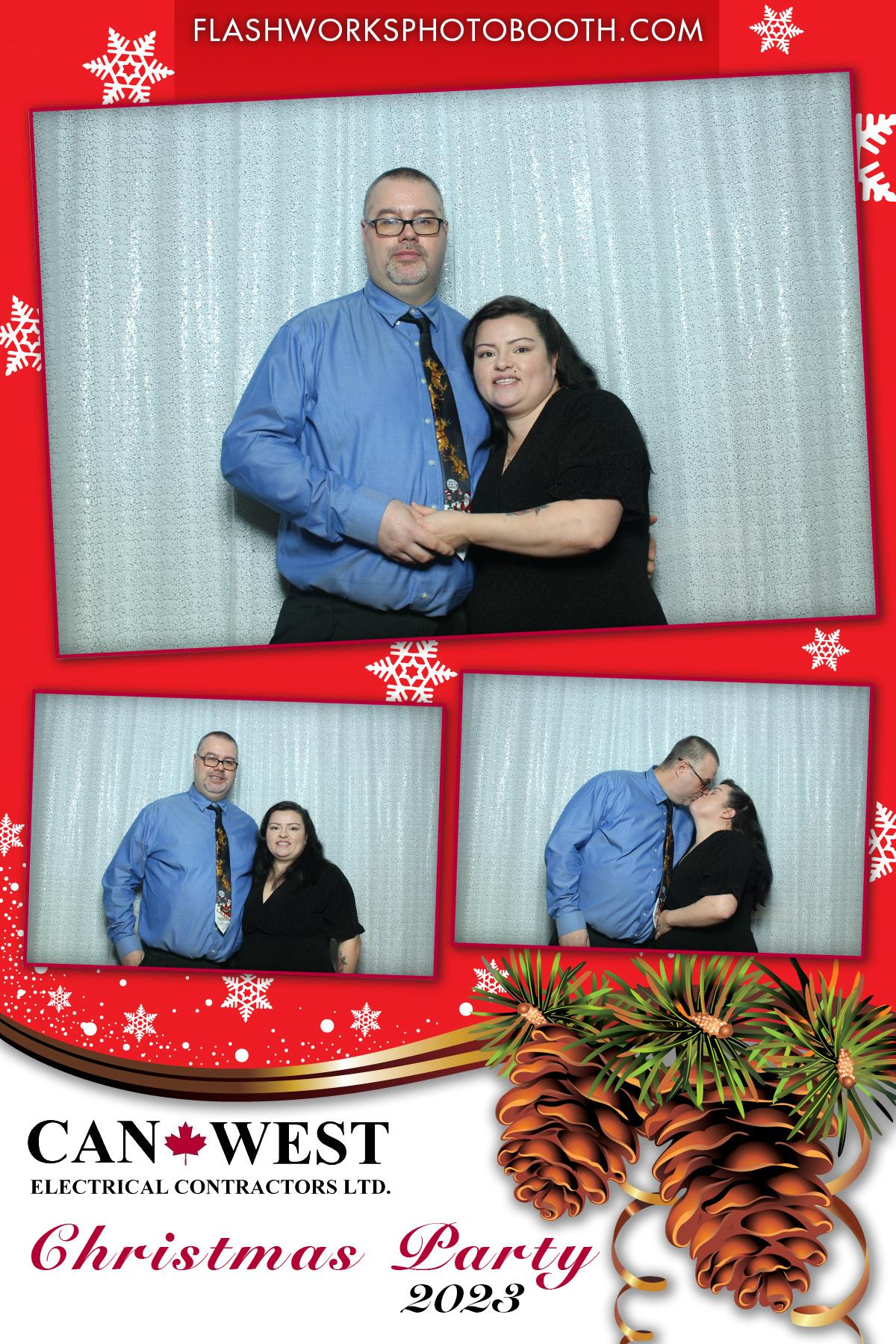 Can West Christmas 2023 | View more photos from the event at gallery.flashworksphotobooth.com/u/FlashworksPhotoboothInc/Can-West-Christmas-2023