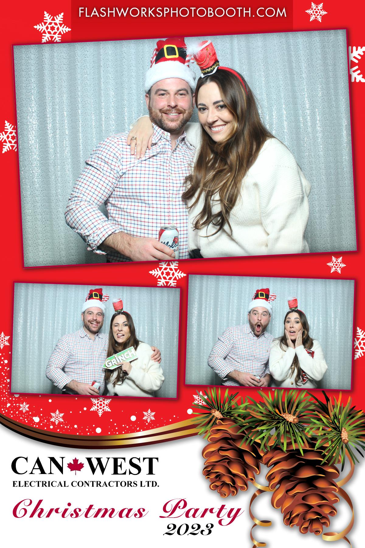 Can West Christmas 2023 | View more photos from the event at gallery.flashworksphotobooth.com/u/FlashworksPhotoboothInc/Can-West-Christmas-2023